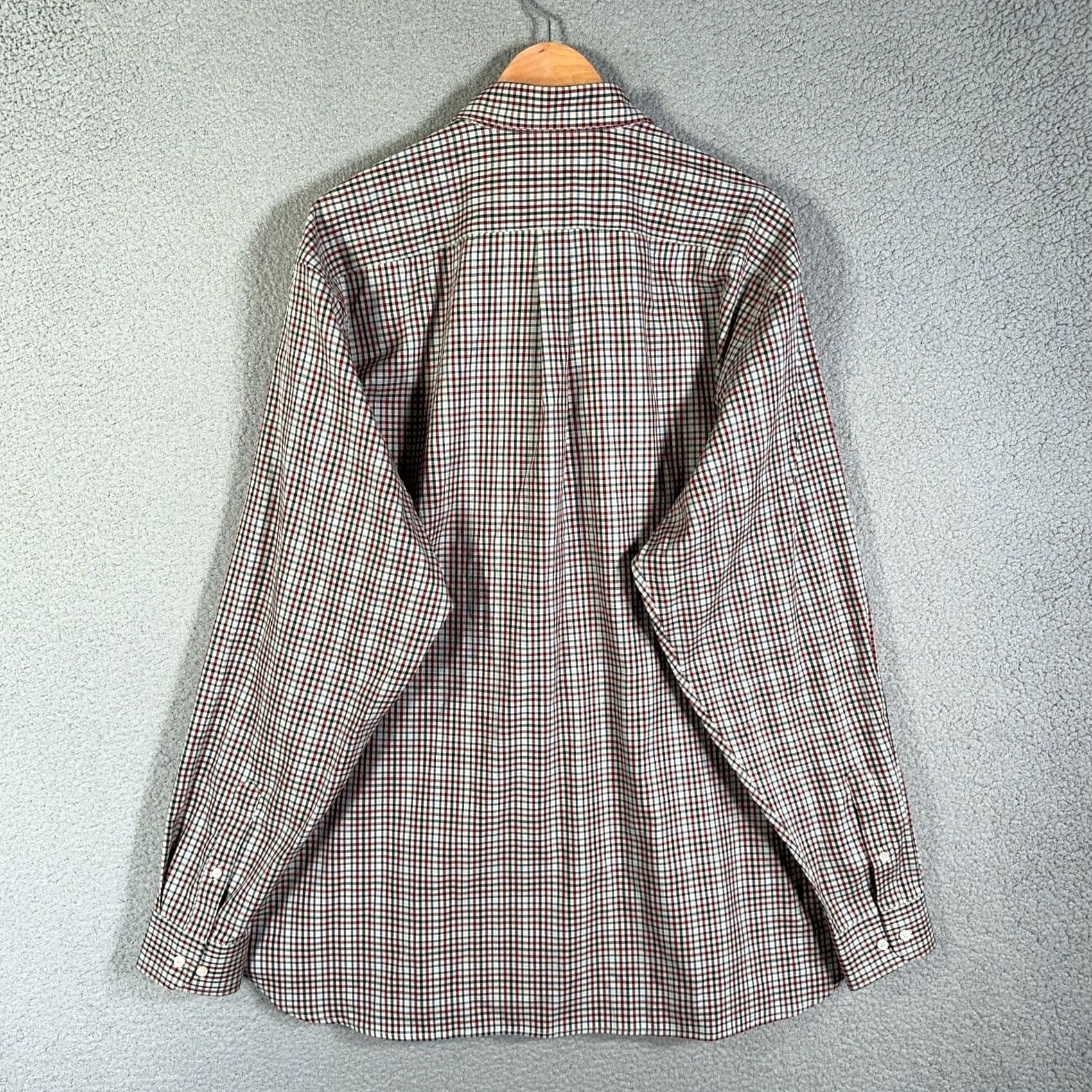 Vintage Alan Paine Shirt Mens 2XL Plaid Check Long Sleeve Cotton Button-Up Shirt Mens Size US XXL / EU 58 / 5 - 3 Thumbnail