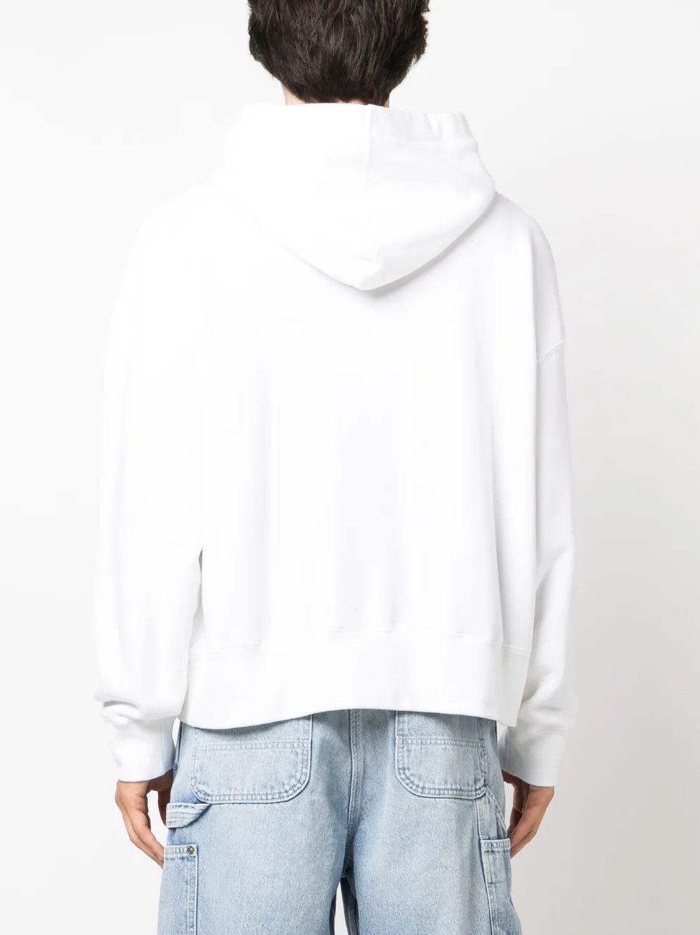 Palm Angels o1y0325 Logo Hoodie in White Size US S / EU 44-46 / 1 - 4 Thumbnail