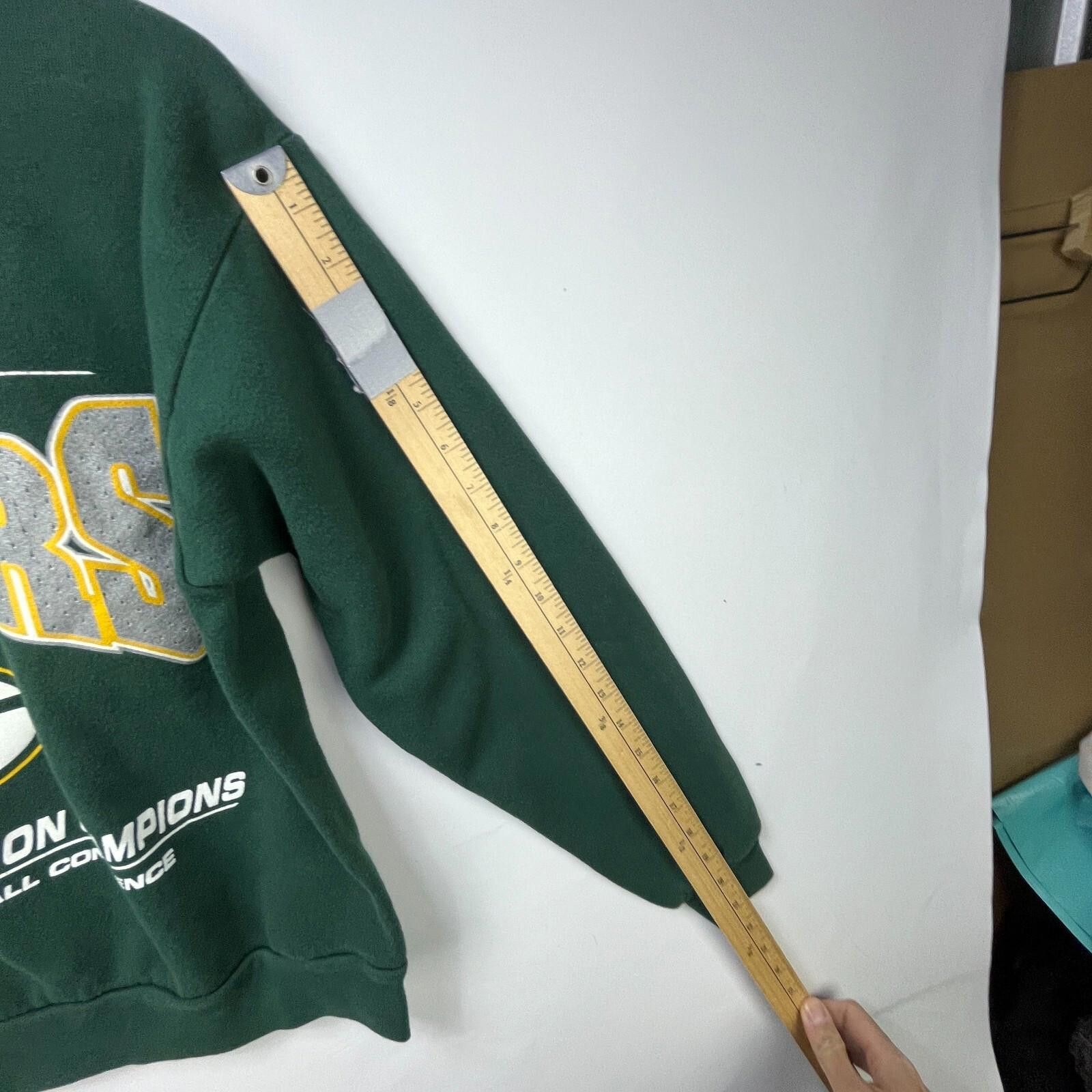 Other Vintage 90s Green Bay Packers Champions Sweatshirt Youth L Size ONE SIZE - 8 Thumbnail