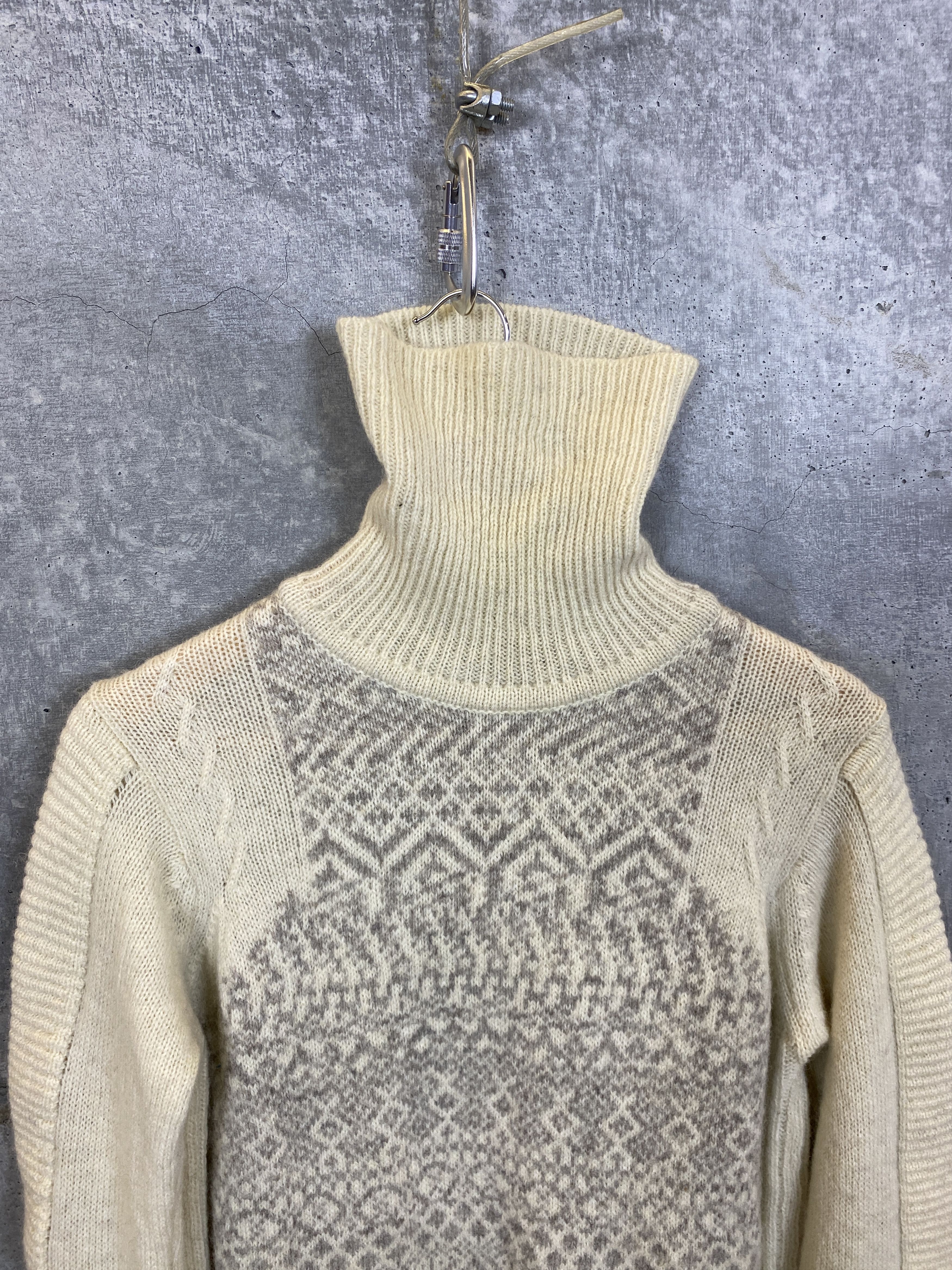 Raf Simons RAF SIMONS 2005-2006 COLLAR KNIT SWEATER Size US L / EU 52-54 / 3 - 4 Thumbnail