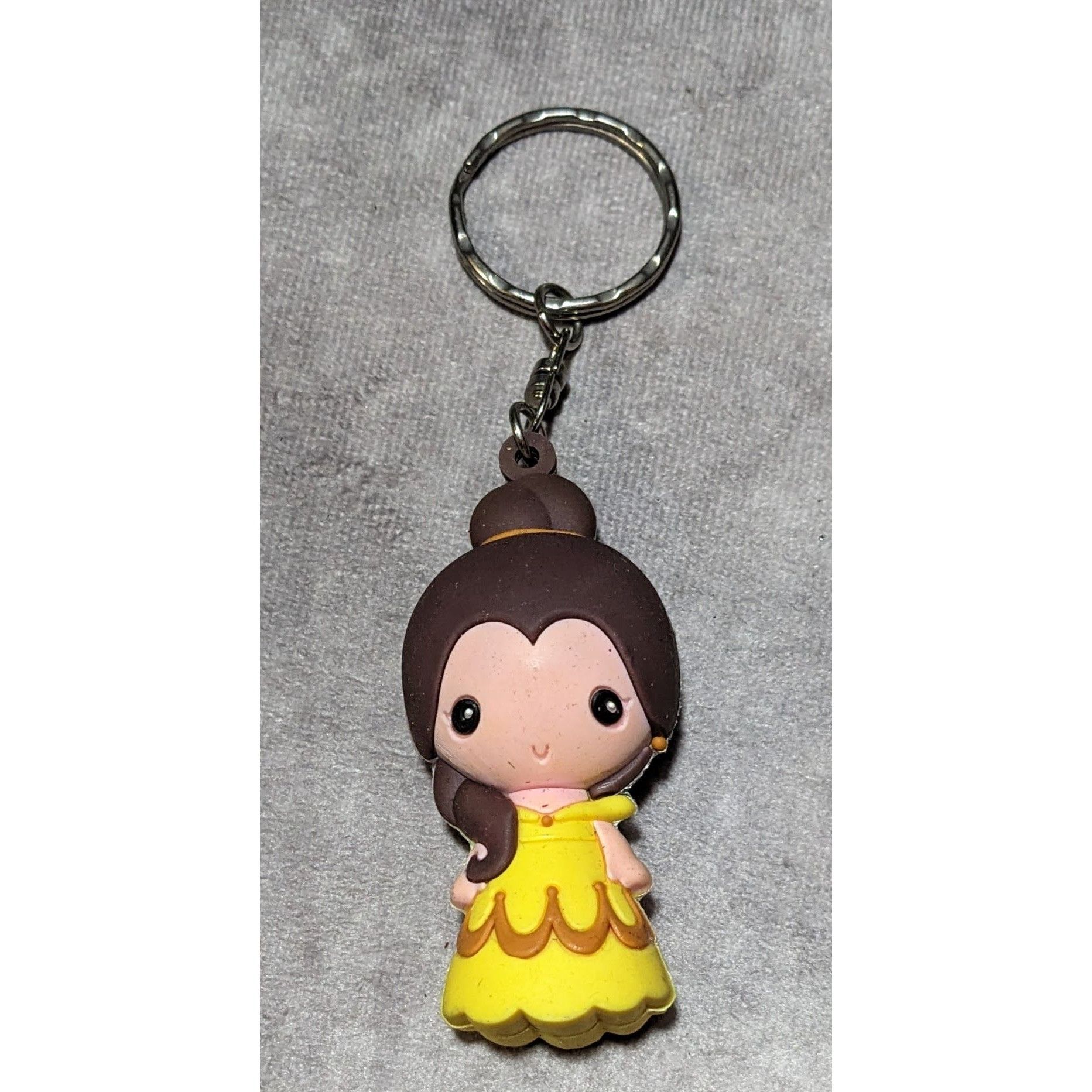 Disney Disney Princess Belle Figural 3D Keychain Size ONE SIZE - 3 Thumbnail