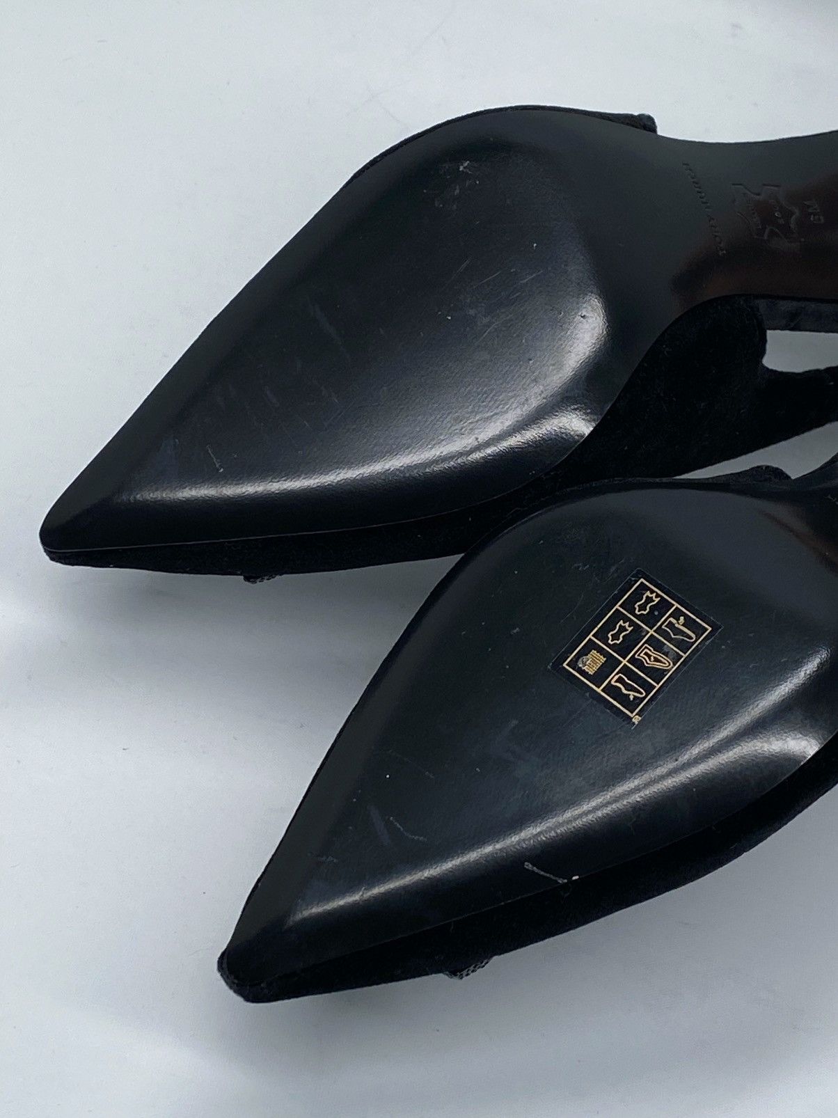Tory Burch Tory Burch Eleanor Velvet Slingback Pointed Toe Pump size 6 Size US 6 / IT 36 - 15 Thumbnail