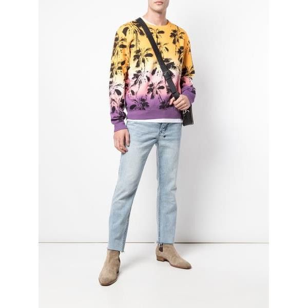 Yves Saint Laurent YSL Coconut Gradient Sweatshirt Size M