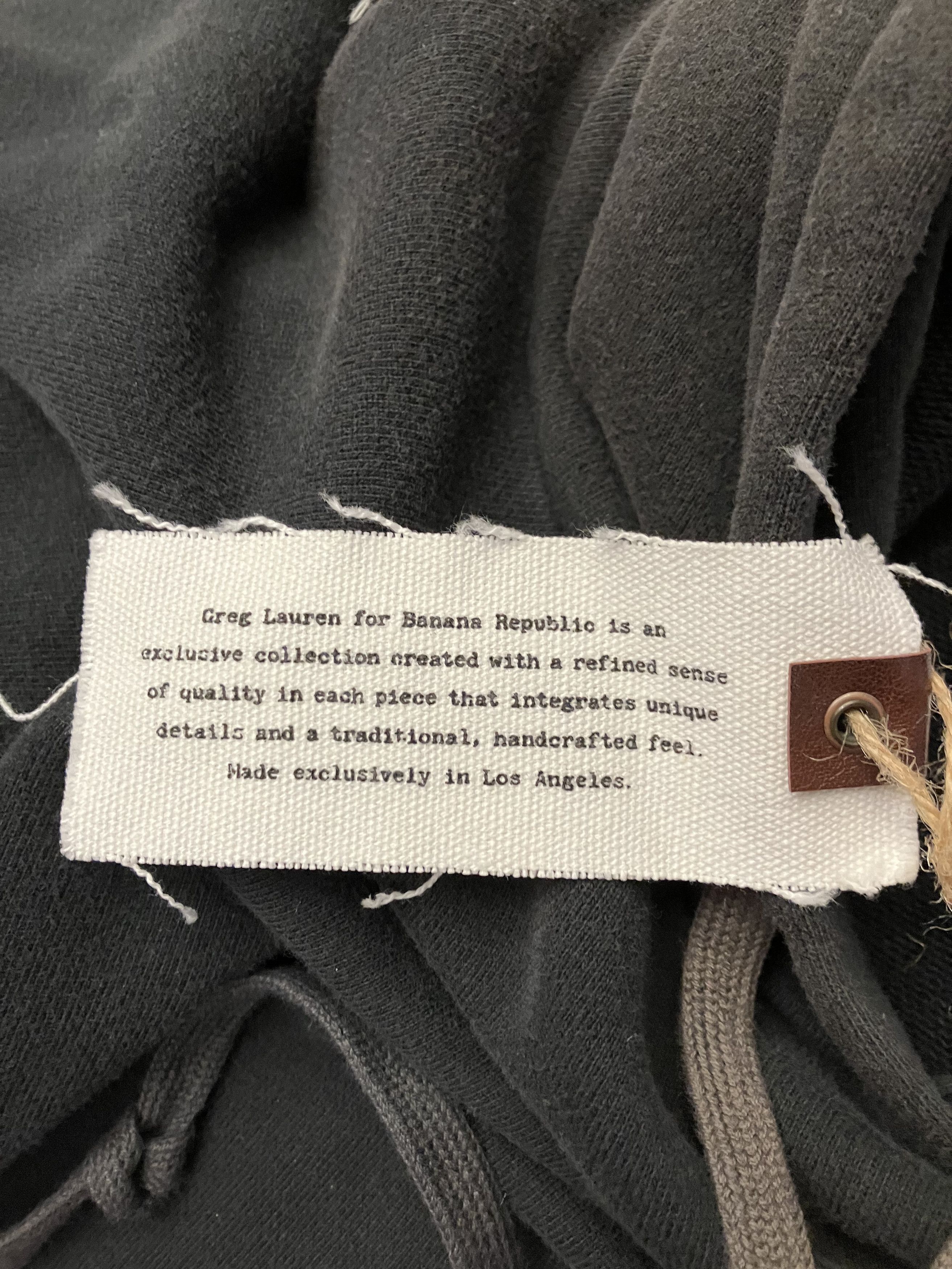 Banana Republic NWT Greg Lauren X Banana Republic Black Hoodie 14/50 Limited Size US M / EU 48-50 / 2 - 5 Thumbnail