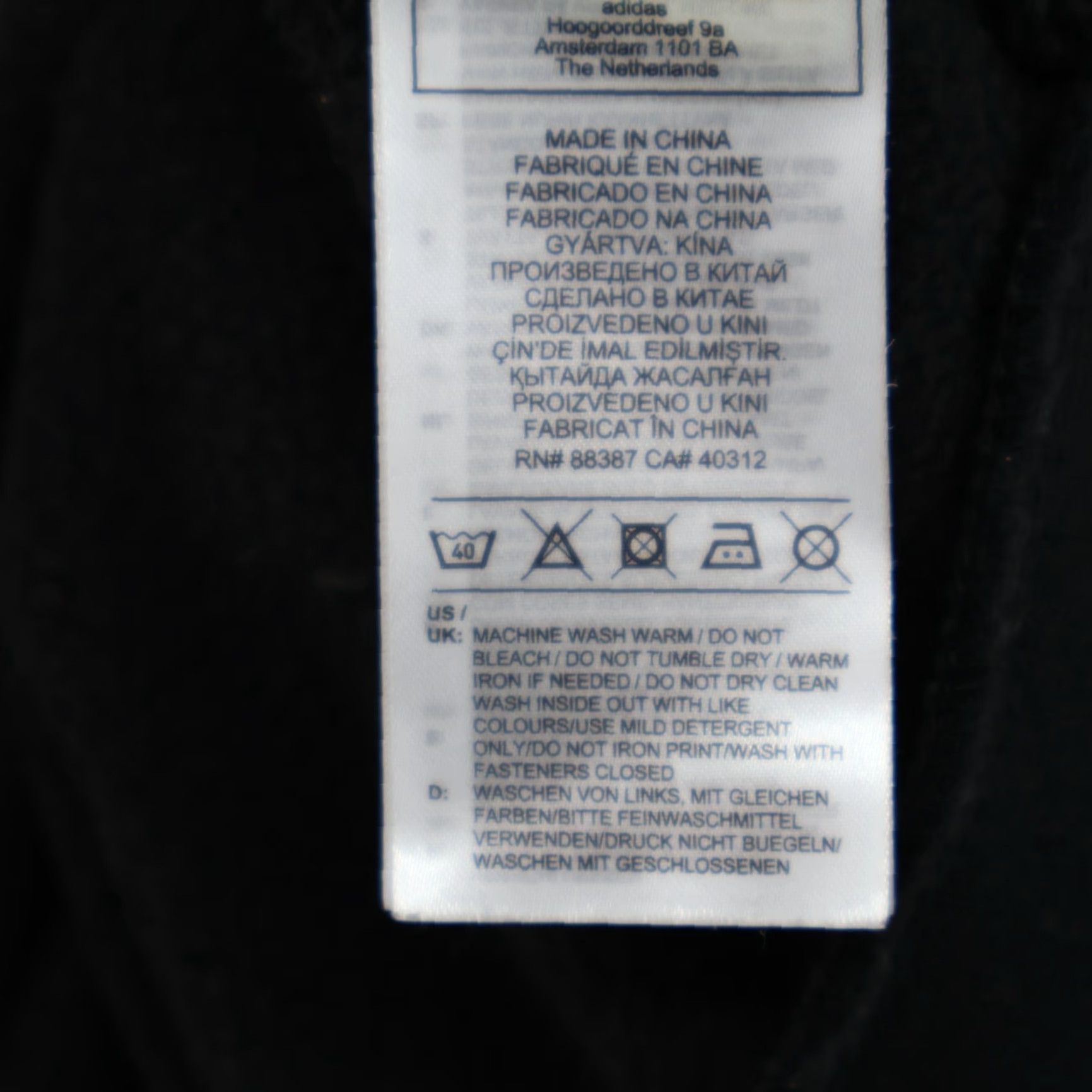 Adidas Adidas Jacket Black 3 Stripe Woven Windbreaker Full Zip Hoodie Men's Medium Size US M / EU 48-50 / 2 - 7 Thumbnail