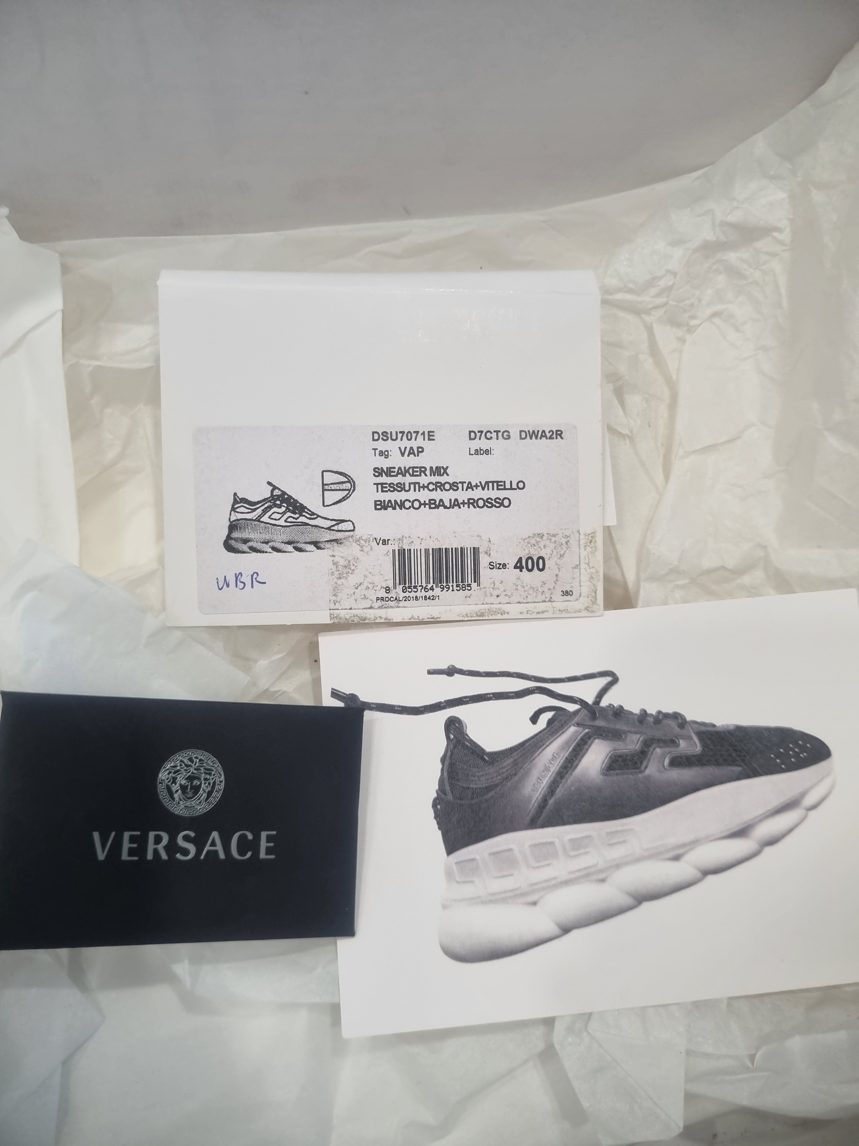 Versace Versace Chain Reaction Size US 8.5 / IT 38.5 - 12 Thumbnail