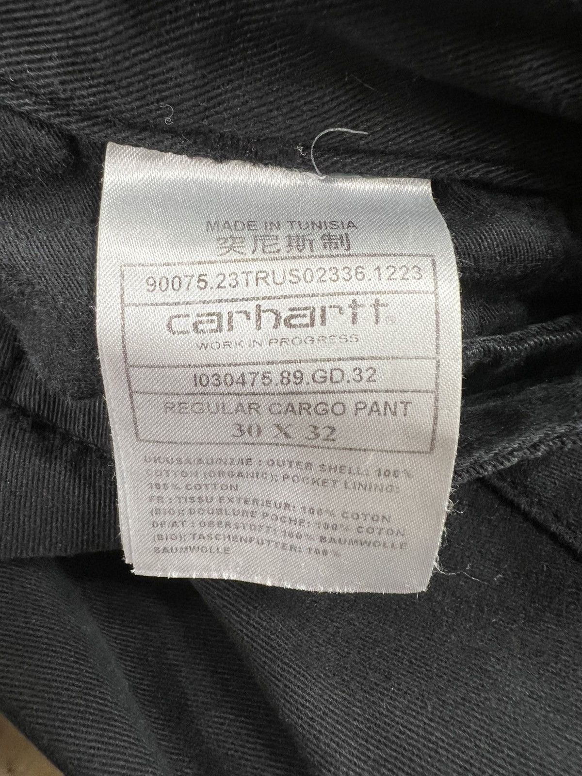 Carhartt Wip Carhartt Work In Progress Regular Cargo Pant Size US 30 / EU 46 - 3 Thumbnail