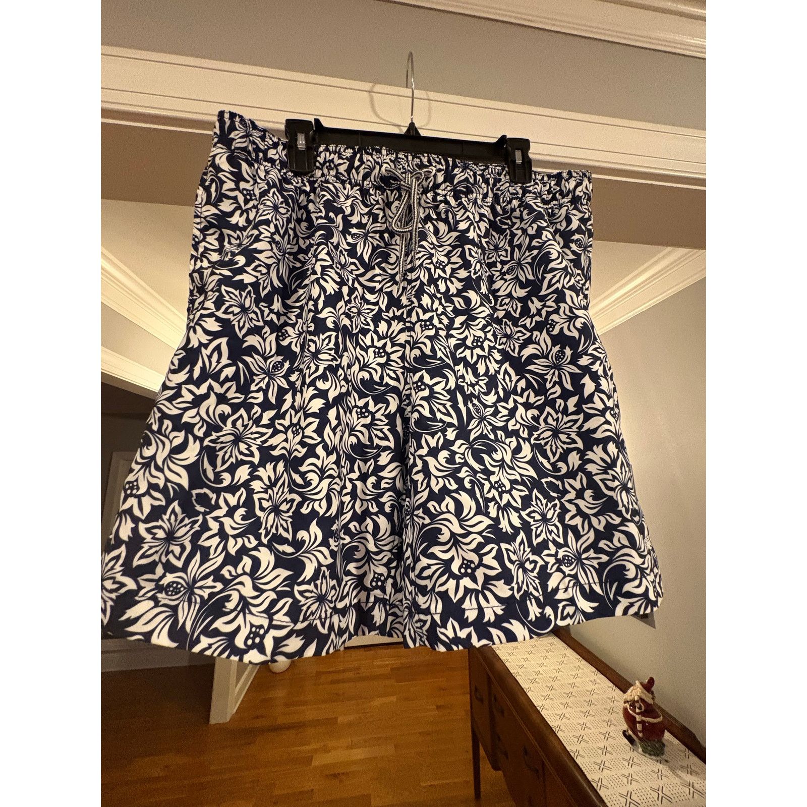 Speedo Speedo Men’s Swim Trunks – Blue & White Floral – Size XL Size US 38 / EU 54 - 3 Thumbnail