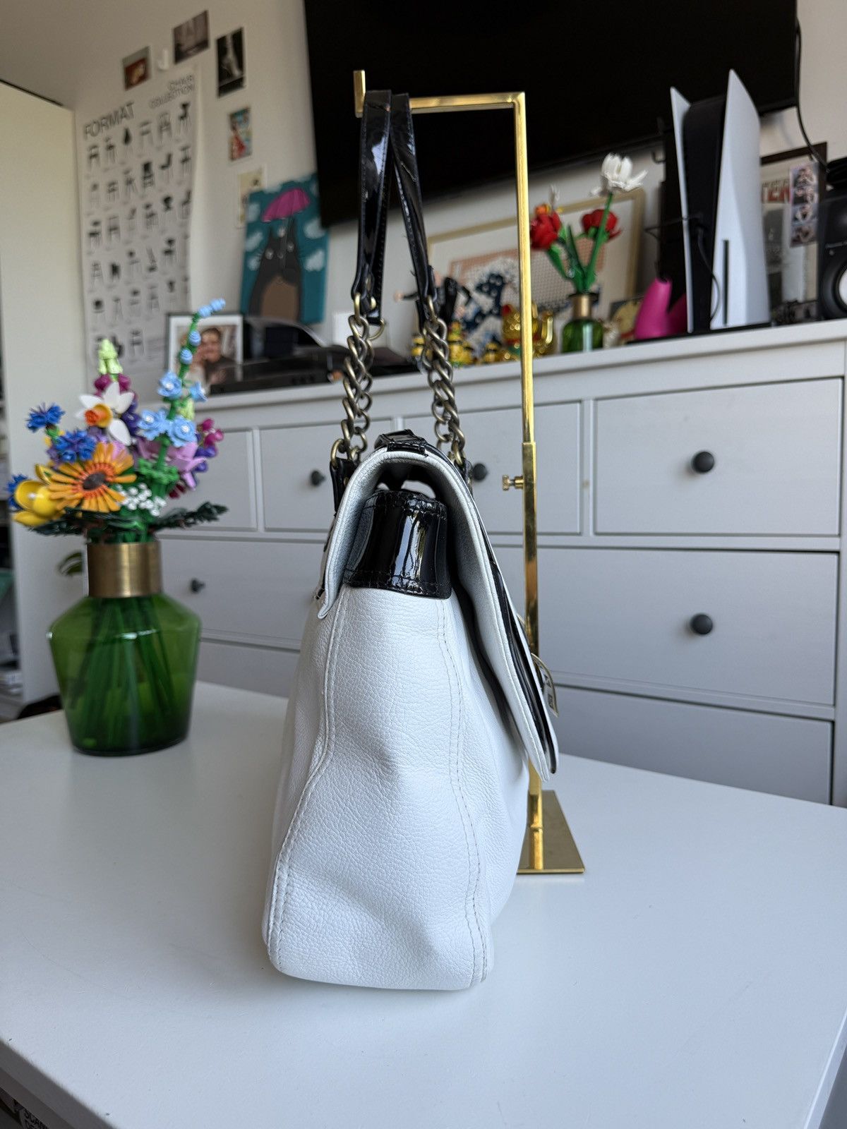 Designer × Fendi Vintage Fendi BB leather shoulder keepall bag designer luxury Size ONE SIZE - 11 Thumbnail