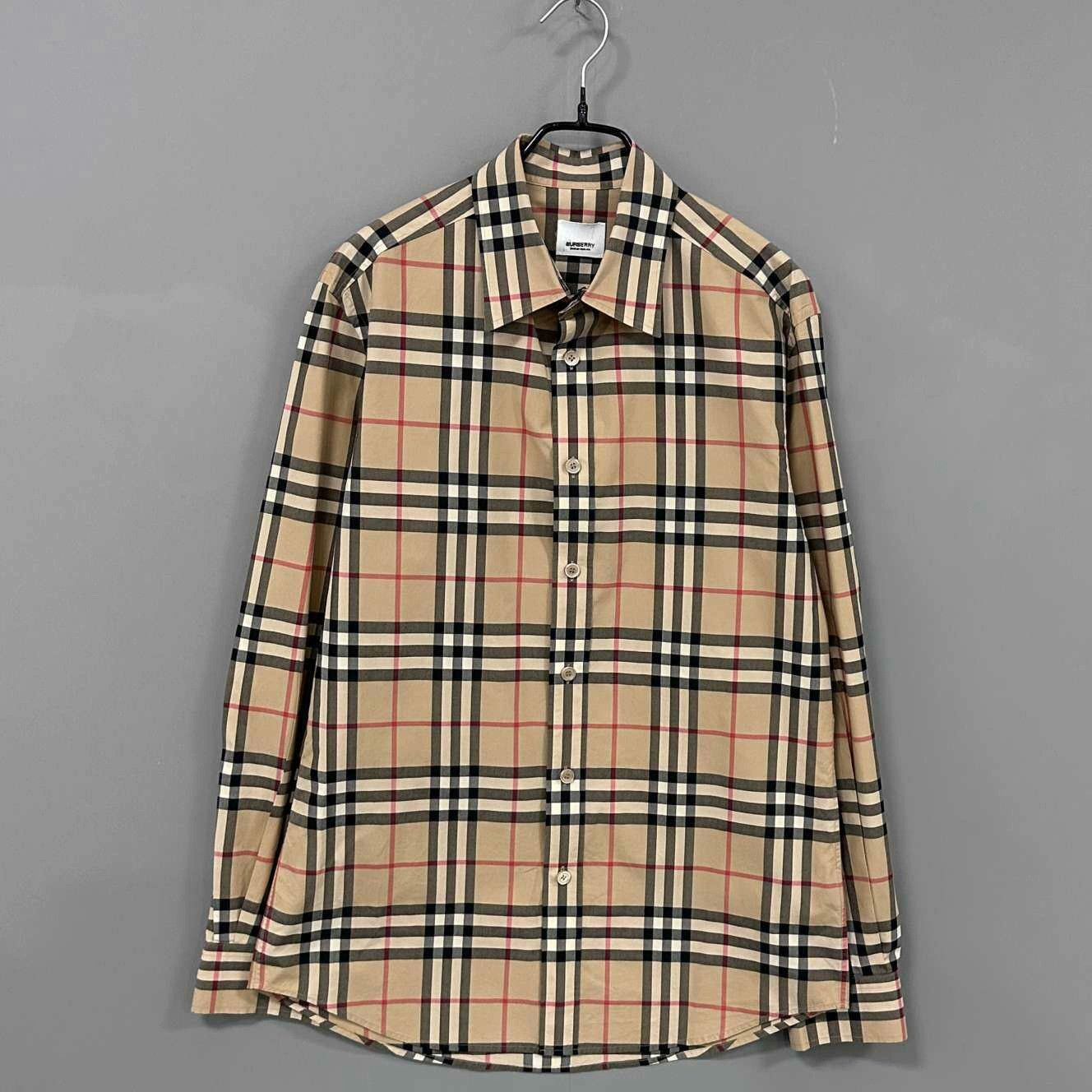 Burberry Burberry Plaid Shirt s Men Size US S / EU 44-46 / 1 - 1 Thumbnail