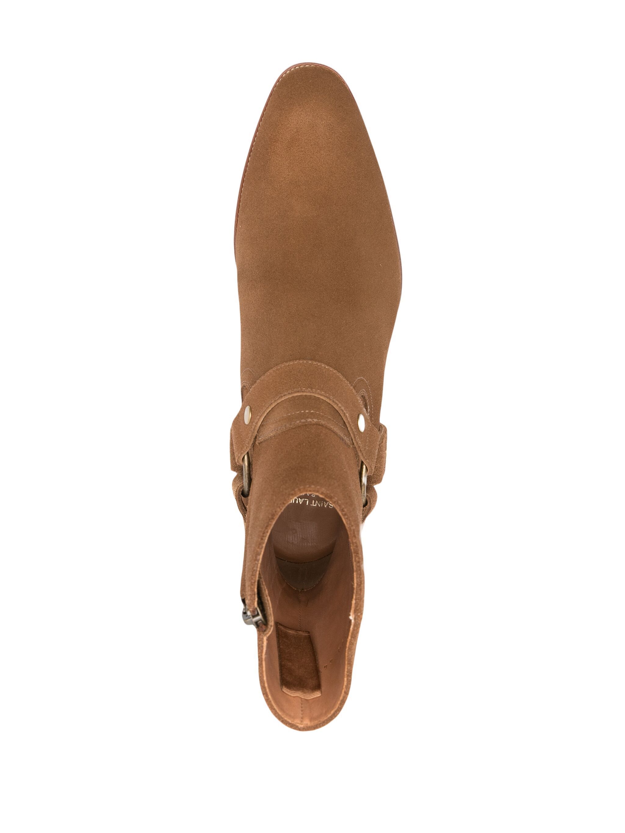 Saint Laurent Paris o1bcso1str0125 Boots in Brown Size US 10 / EU 43 - 4 Thumbnail