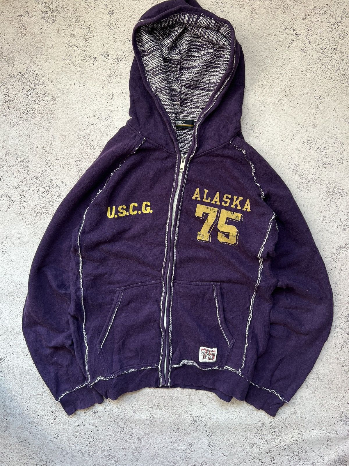 Avirex × Vintage Avirex Vintage zip Hoodie Size US XL / EU 56 / 4 - 1 Thumbnail