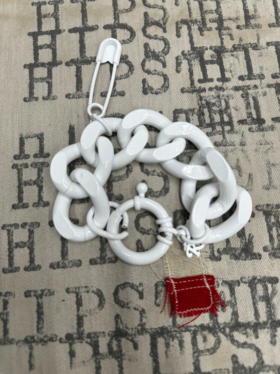 Raf Simons Raf Simons Raf Simons white chain bracelet-2506 Size ONE SIZE - 1 Thumbnail