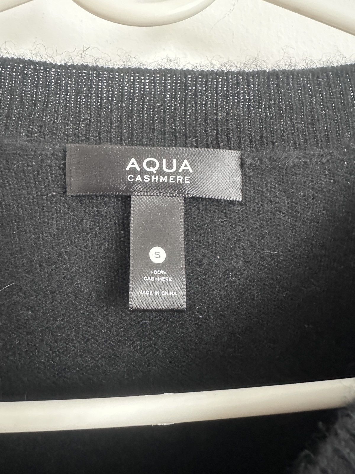 AQUA AQUA Cashmere Daisy Intarsia Cashmere Sweater Size S / US 4 / IT 40 - 2 Thumbnail