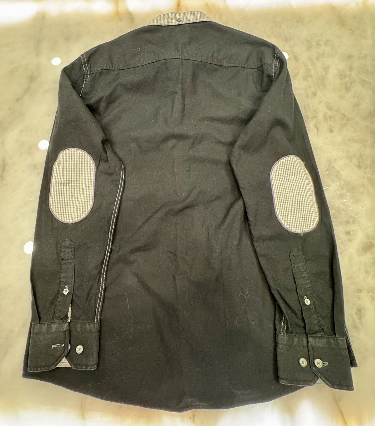 Balmain Balmain Paris Big Logo Button-down Long Sleeve Shirt Size US L / EU 52-54 / 3 - 6 Thumbnail