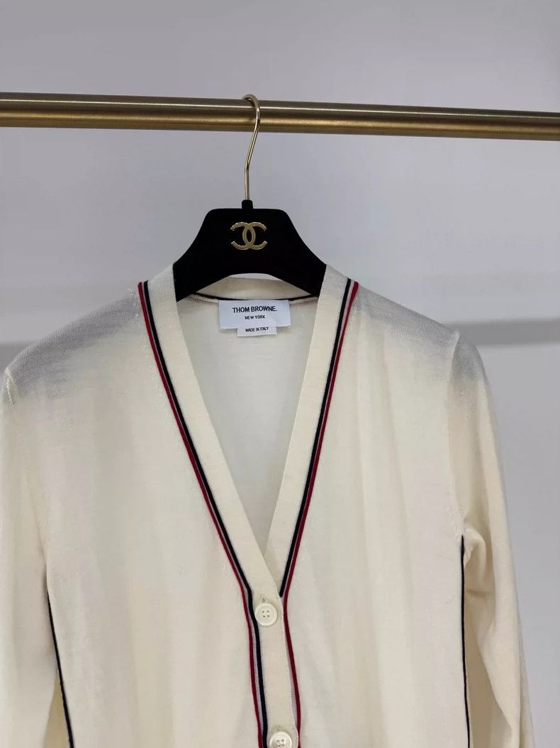 Thom Browne Thom Browne Thin wool sweater Size US XXS / EU 40 - 4 Thumbnail