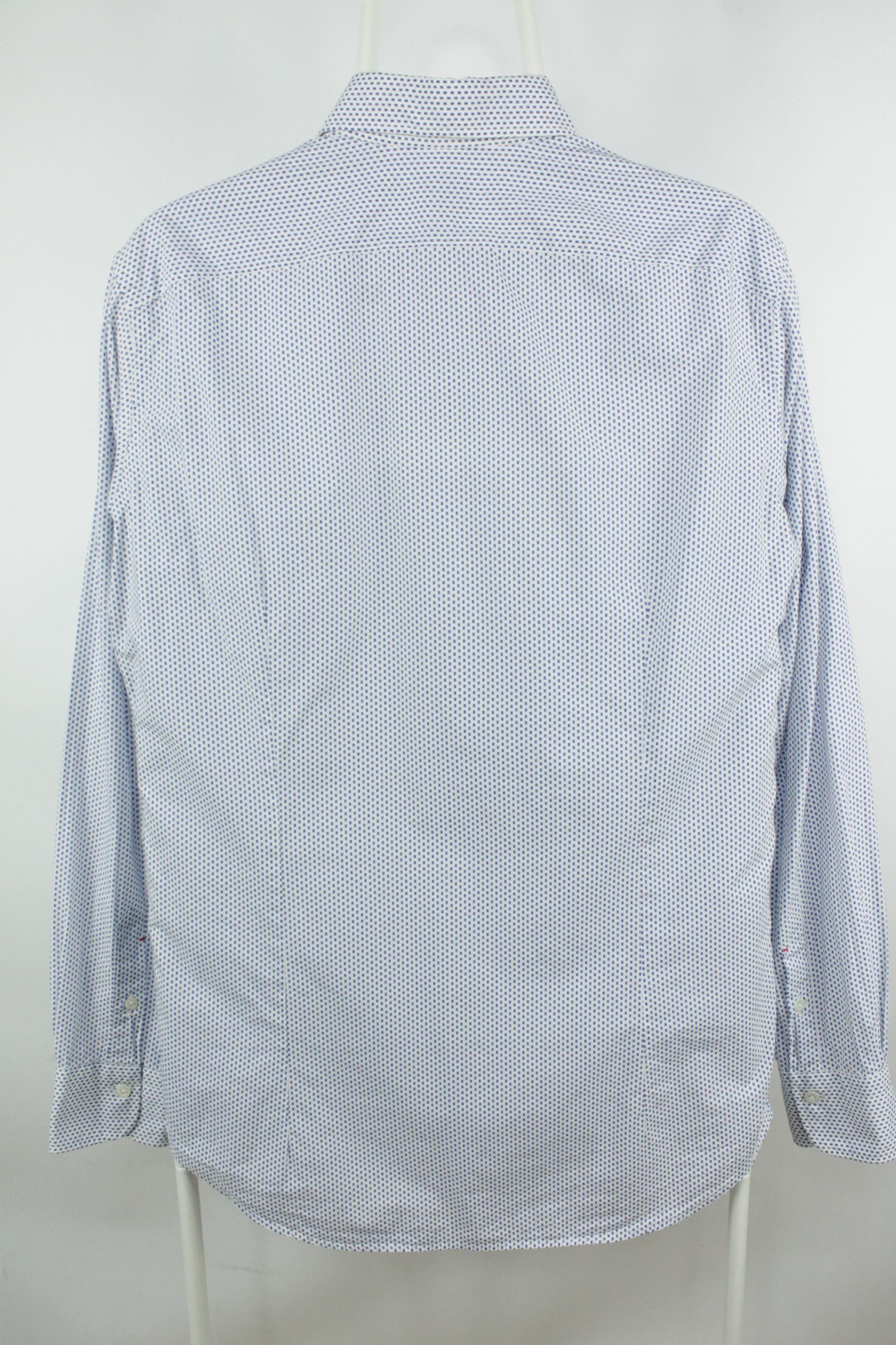 Mazzarelli Mazzarelli Green Stone Micro Pattern Slim Fit Dress Shirt Size US M / EU 48-50 / 2 - 7 Thumbnail