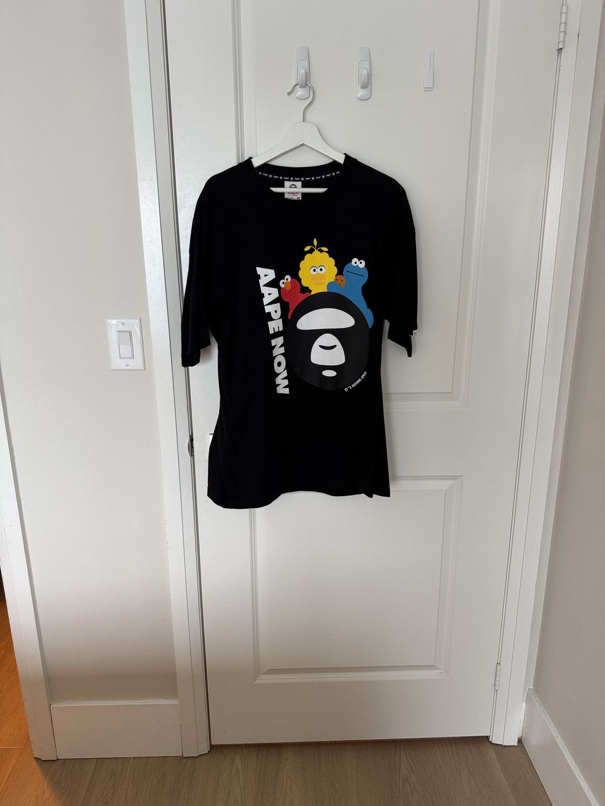 Aape AAPE NOW Sesame Street T-Shirt Size US XL / EU 56 / 4 - 1 Thumbnail
