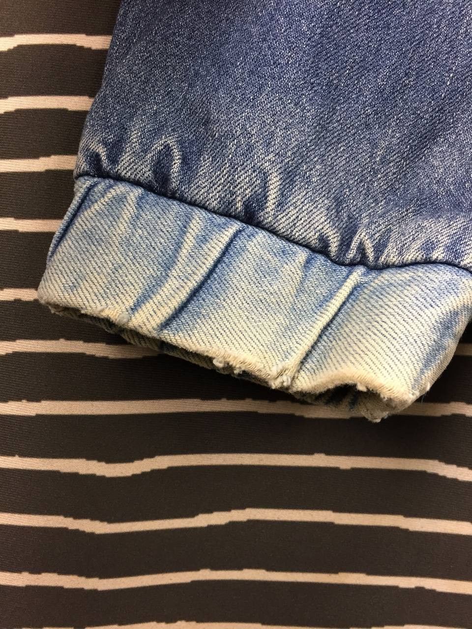 O'Neill Vtg 90s O'Neill Shower Colorblock Denim Bomber Jacket Size US M / EU 48-50 / 2 - 9 Thumbnail