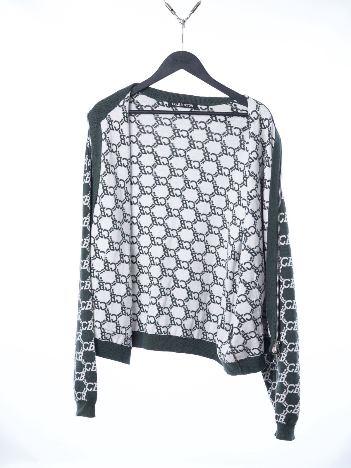 Cole Buxton Cole Buxton Full Zip Boxy Fit Loose Logo Sweatshirt Size US L / EU 52-54 / 3 - 8 Thumbnail