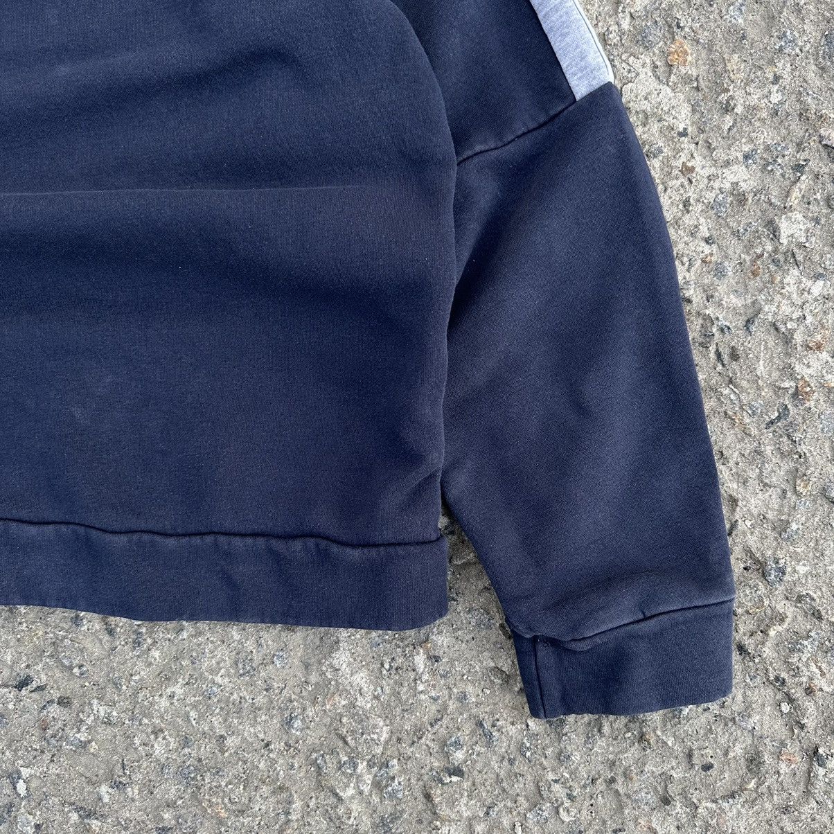 Adidas × Vintage Vintage Adidas Sweatshirts Small Logo Trashed Y2K 00s Size US L / EU 52-54 / 3 - 8 Thumbnail
