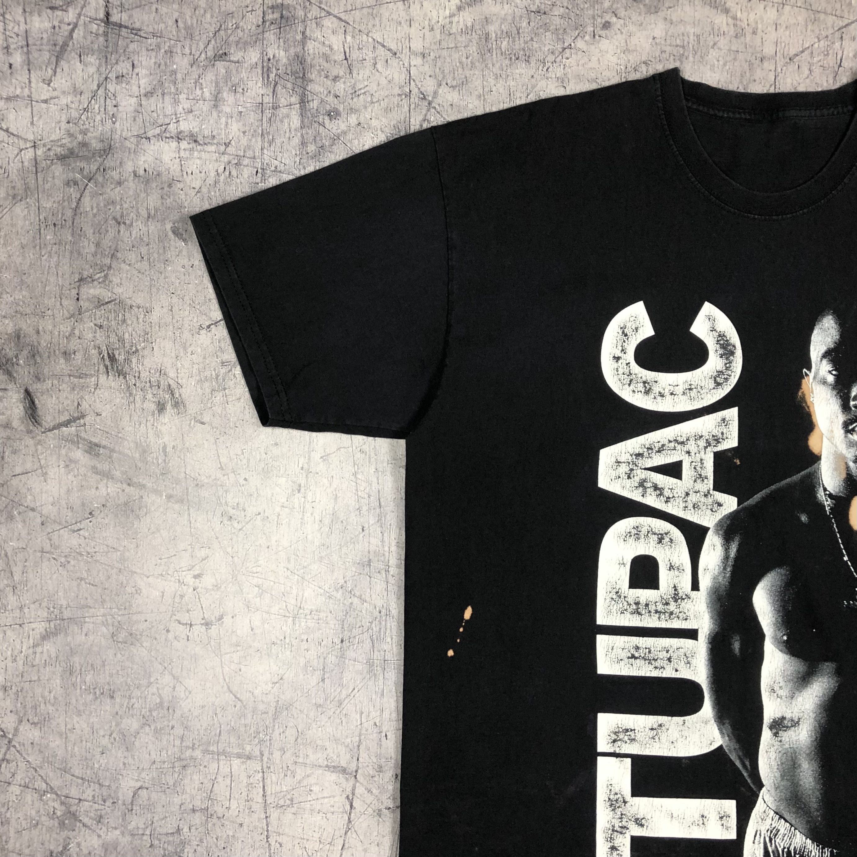 Rap Tees Tupac Shakur 2PAC Custom Rap Tee Size US M / EU 48-50 / 2 - 6 Thumbnail