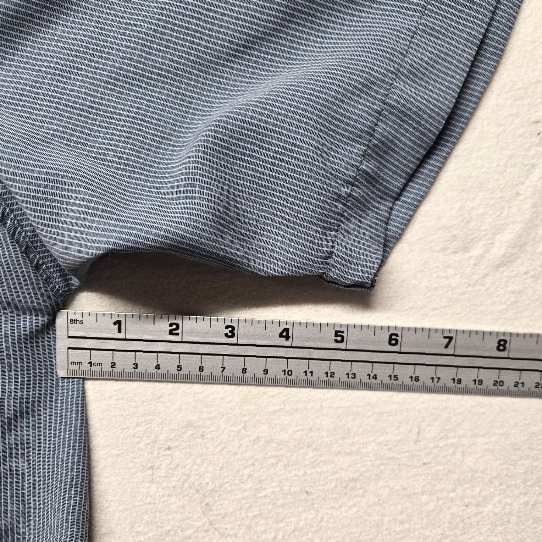 George George Shirt Solid Blue Button-Up Short Sleeve Adult Men's 3XL Blue 3XL Button-Up Pockets Casual Workwear USA 70s 80s 90s Classic Dad Size US XXL / EU 58 / 5 - 5 Thumbnail