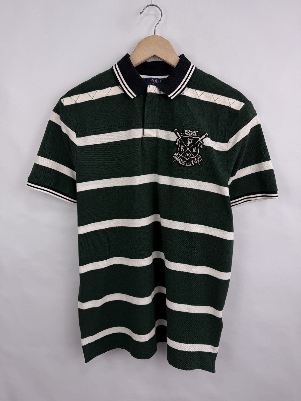 Polo Ralph Lauren 🇺🇸 Polo Ralph Lauren Rowing Club Custom Slim Fit Polo T-Shirt Size US L / EU 52-54 / 3 - 3 Thumbnail