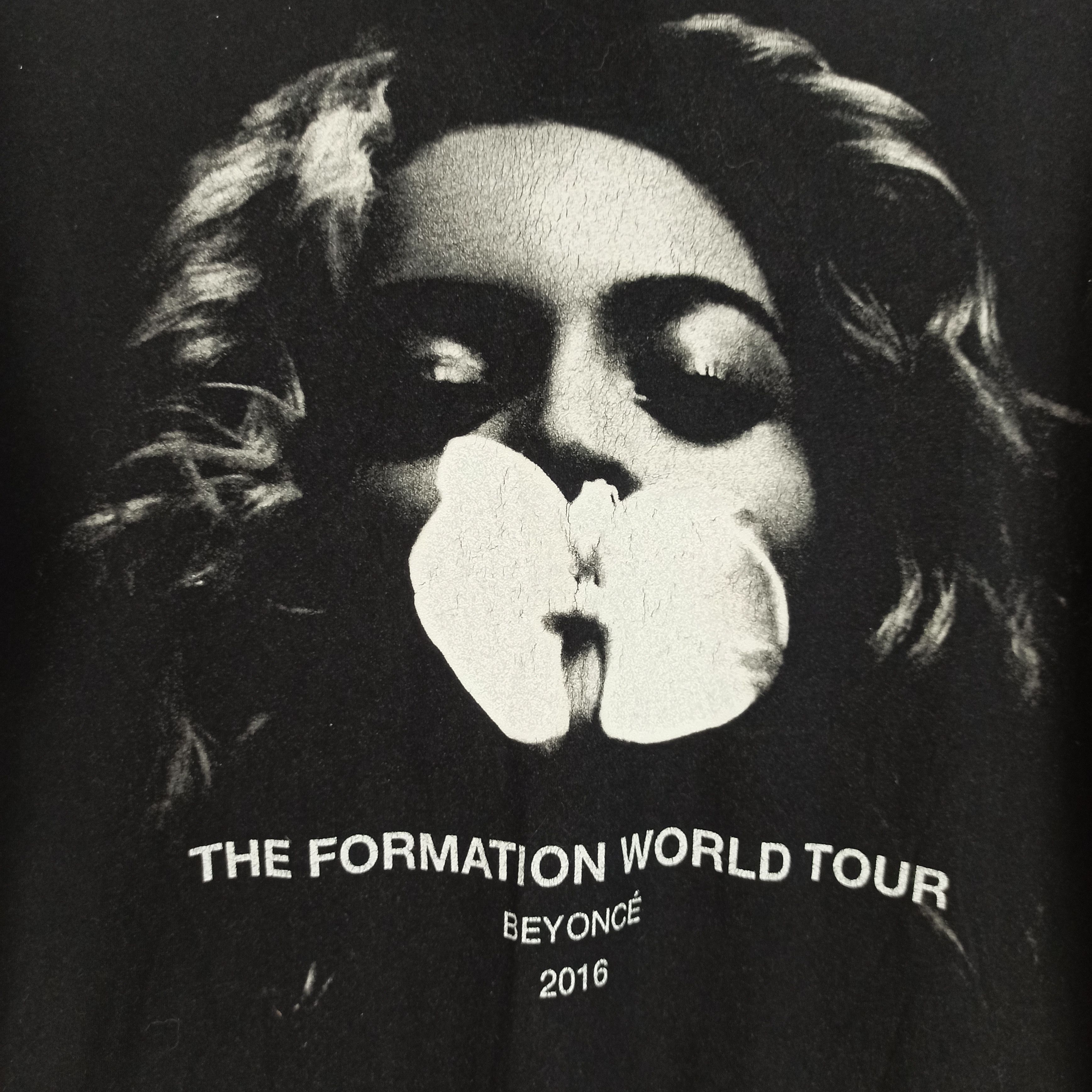 Band Tees × Beyonce × Rap Tees The Formation World Tour BEYONCE 2016 Promo Tees Size US L / EU 52-54 / 3 - 3 Thumbnail
