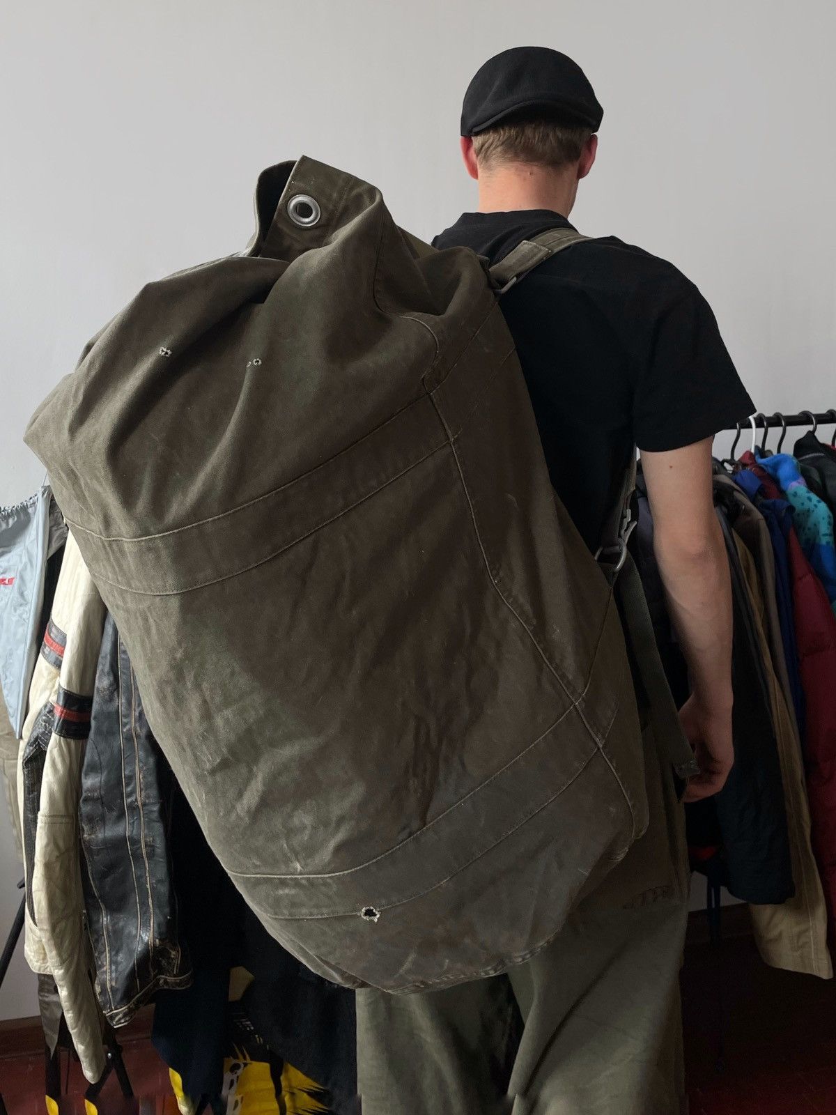 Japanese Brand Archive Military very big bag Japanese style 80s Size ONE SIZE - 5 Thumbnail