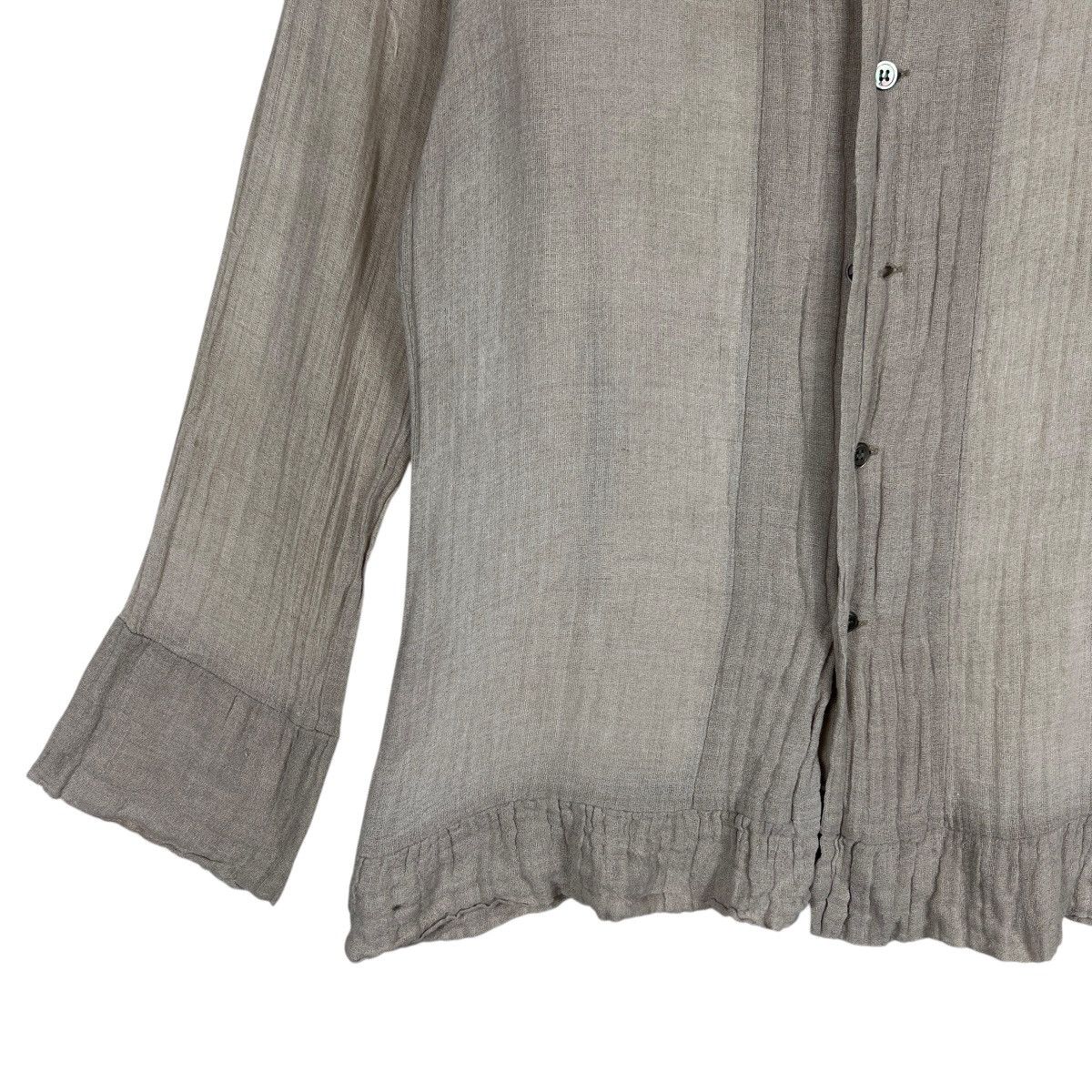 Issey Miyake 🔥 PLANTATION ISSEY MIYAKE HEMP SHIRT Size US L / EU 52-54 / 3 - 4 Thumbnail