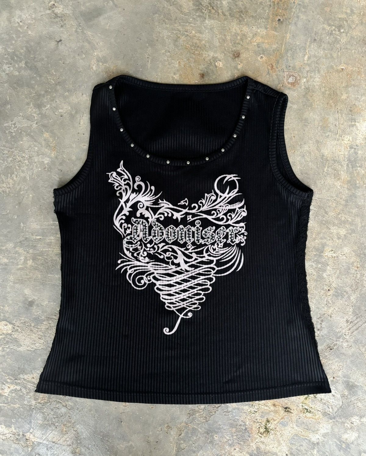 Hysteric Glamour Y2k Cornflake Ifsixwasnine Punk Style Tank Tops
