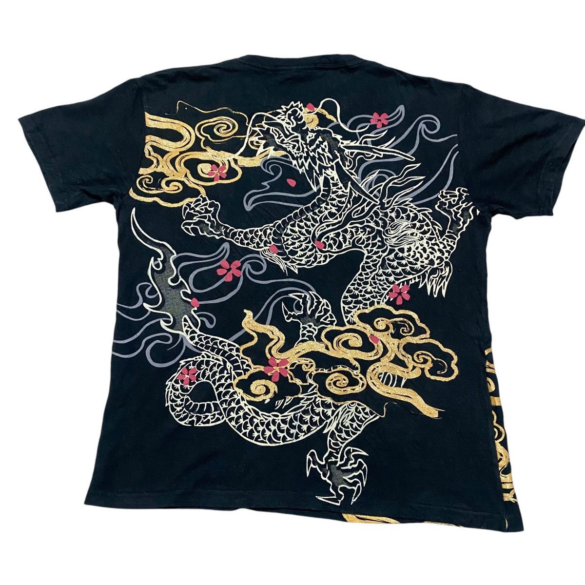 Japanese Brand OBLO Traditional Design Japanese Sukajan Shirt Size US M / EU 48-50 / 2 - 2 Thumbnail