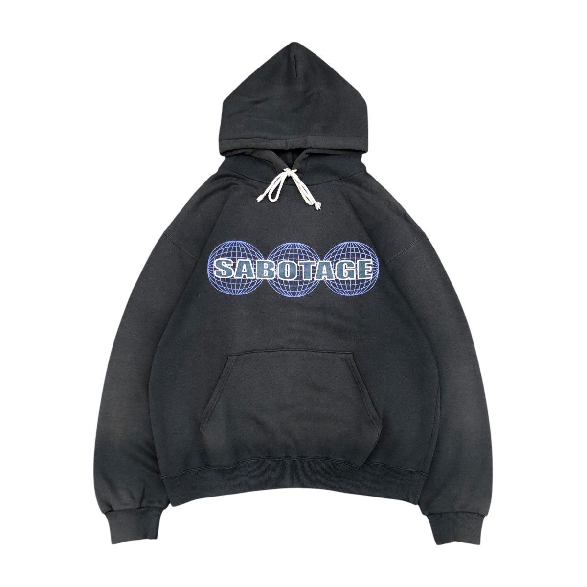 Japanese Brand × Vintage Vintage Faded SABOTAGE Hoodie Size US L / EU 52-54 / 3 - 1 Thumbnail