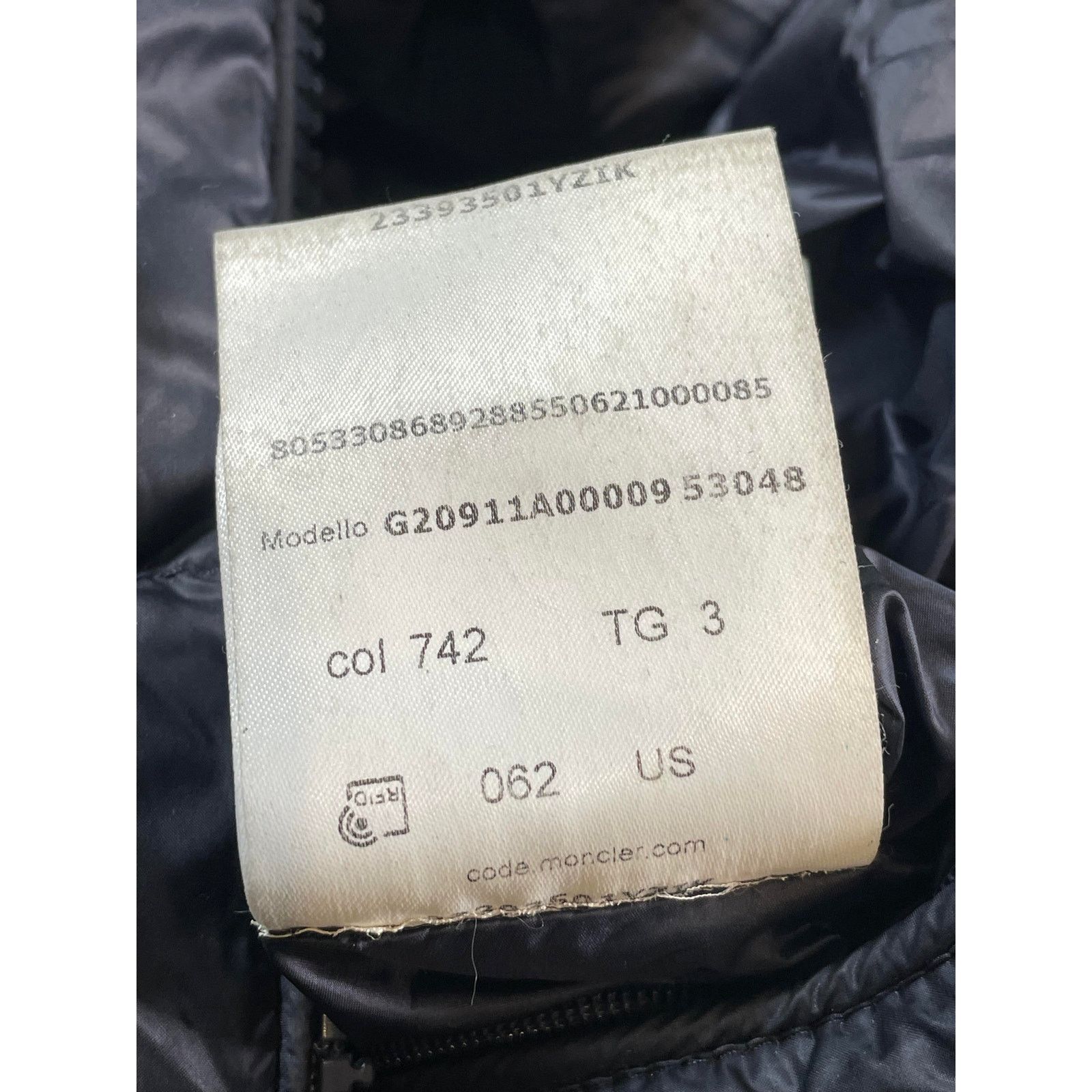 Moncler Moncler Salzman Navy Jacket Size US M / EU 48-50 / 2 - 8 Thumbnail