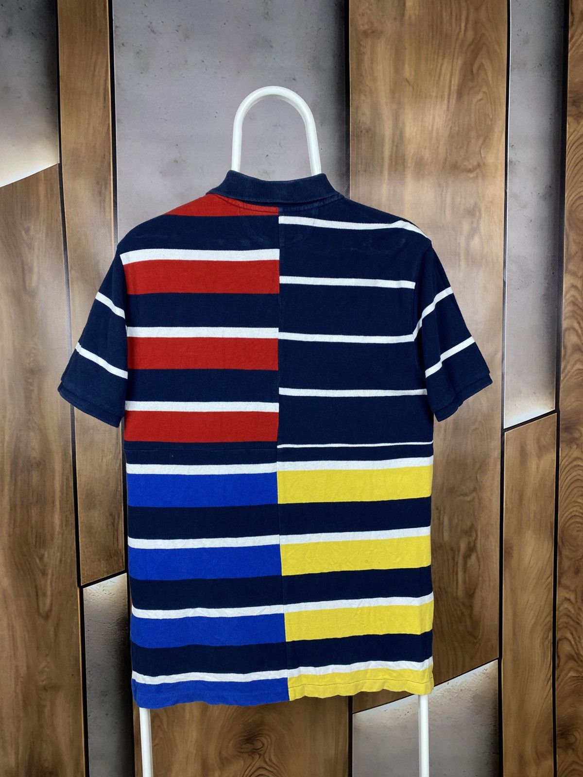 Polo Ralph Lauren 🎠Vintage Junior Polo Ralph Lauren Big Logo Striped VTG Tee🎠 Size US XS / EU 42 / 0 - 8 Thumbnail