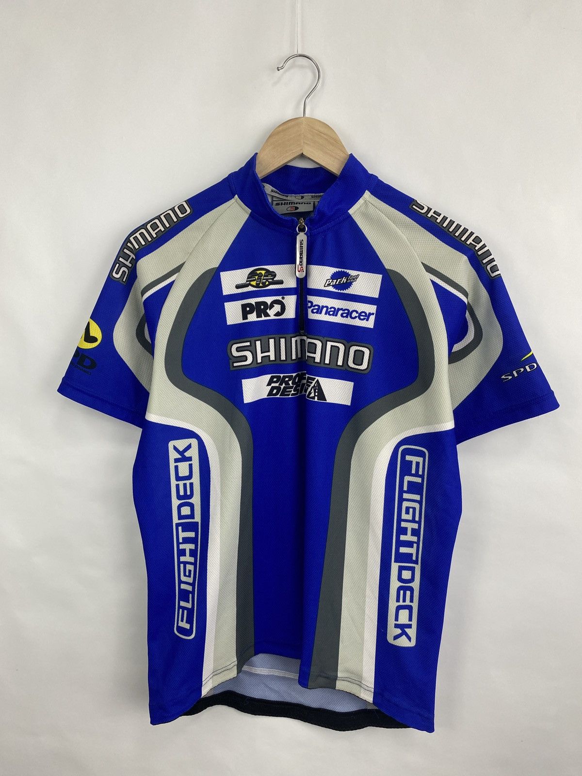 Other Vintage 90s Shimano Cycling Jersey Panaracer Rare Retro Hype Size US L / EU 52-54 / 3 - 3 Thumbnail