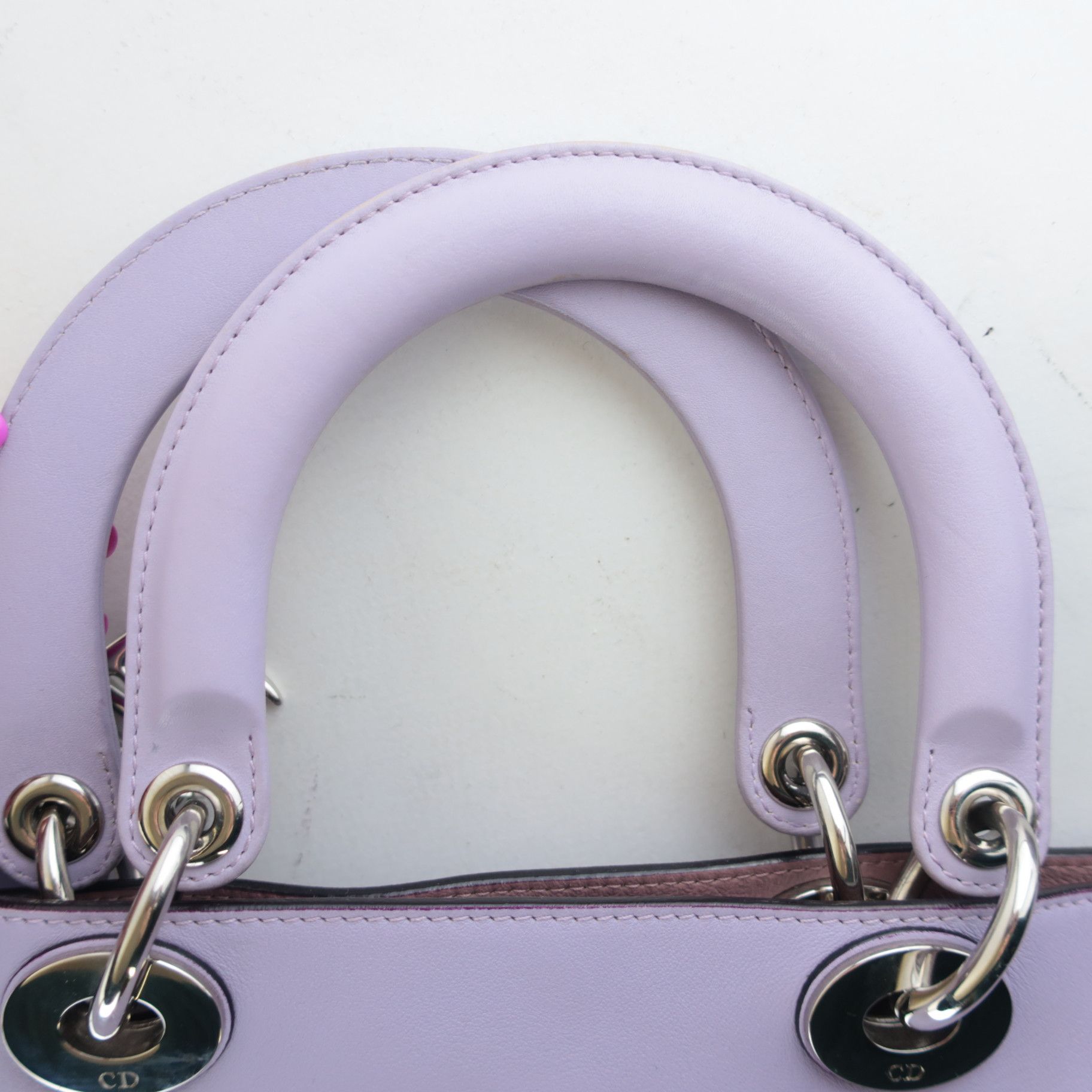 Dior Christian Dior Limited Edition Large Lilac Diorissimo Size ONE SIZE - 12 Thumbnail