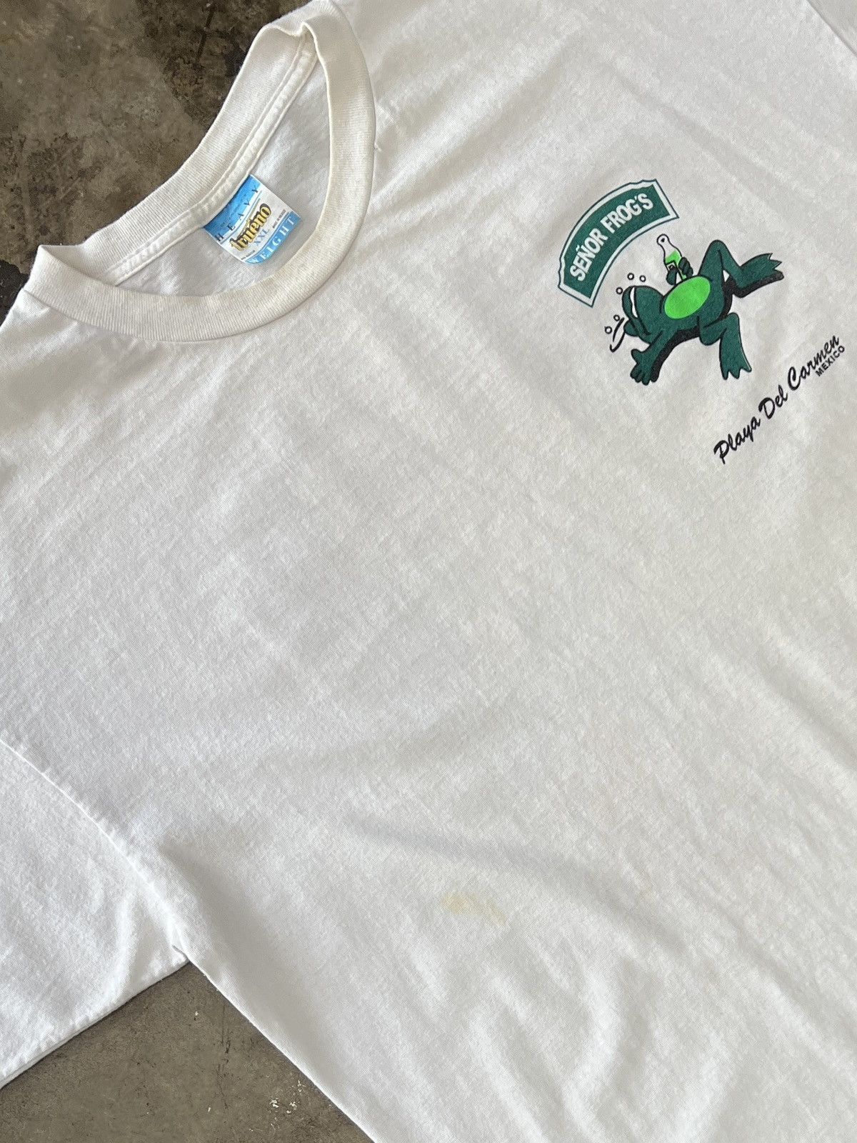 Vintage Vintage Senor Frog's Mexico Vacation Tee XXL Size US XXL / EU 58 / 5 - 4 Thumbnail