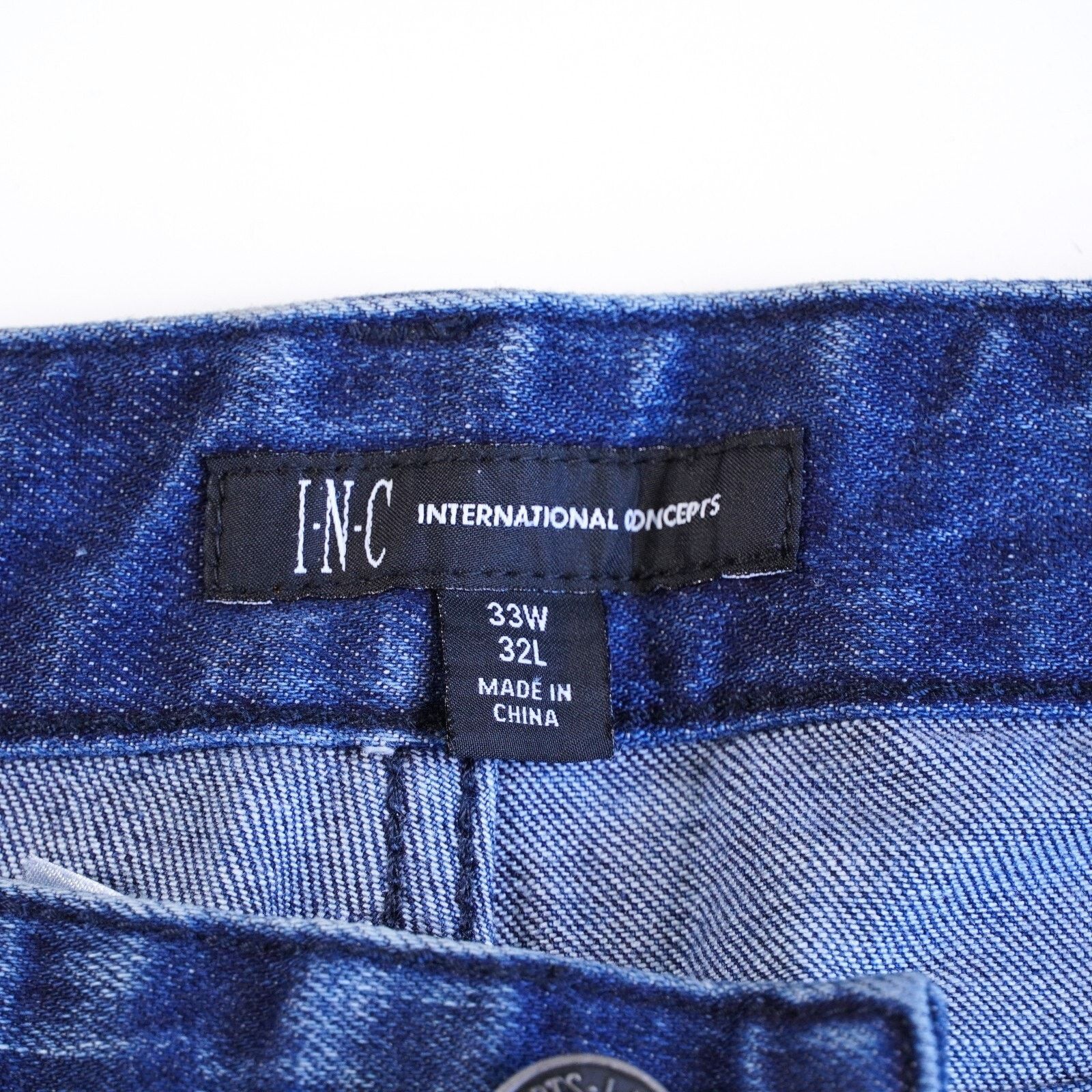 Other Concepts Inc Denim Slim Skinny Jeans Straight Pants W33 L32 Size US 33 - 7 Thumbnail