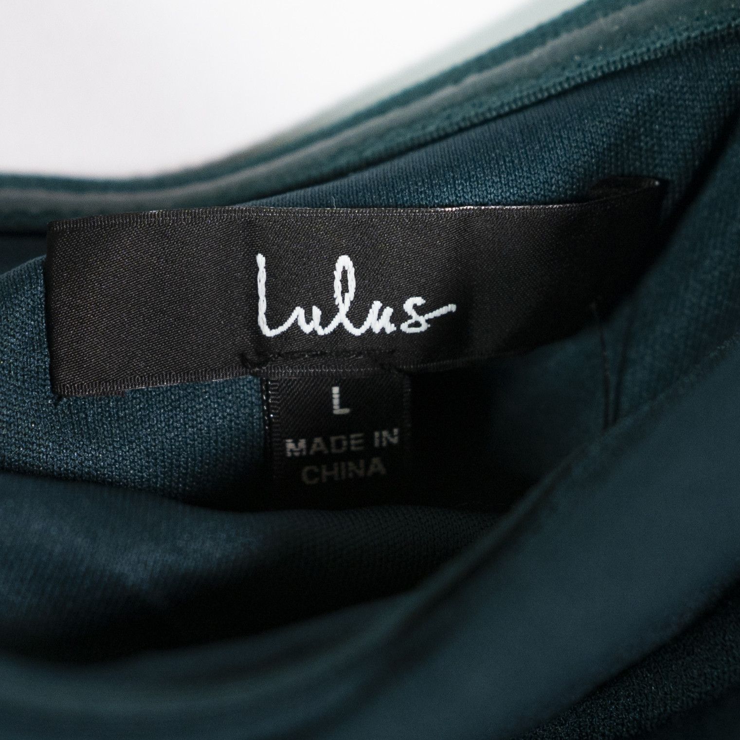Lulus Lulu's Women's Crepe Stretch One Shoulder Size L / US 10 / IT 46 - 2 Thumbnail