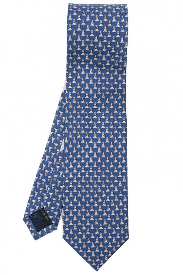 Salvatore Ferragamo o1s1rm1024 Size: OS / Silk Tie in Multicolor Size ONE SIZE - 2 Thumbnail