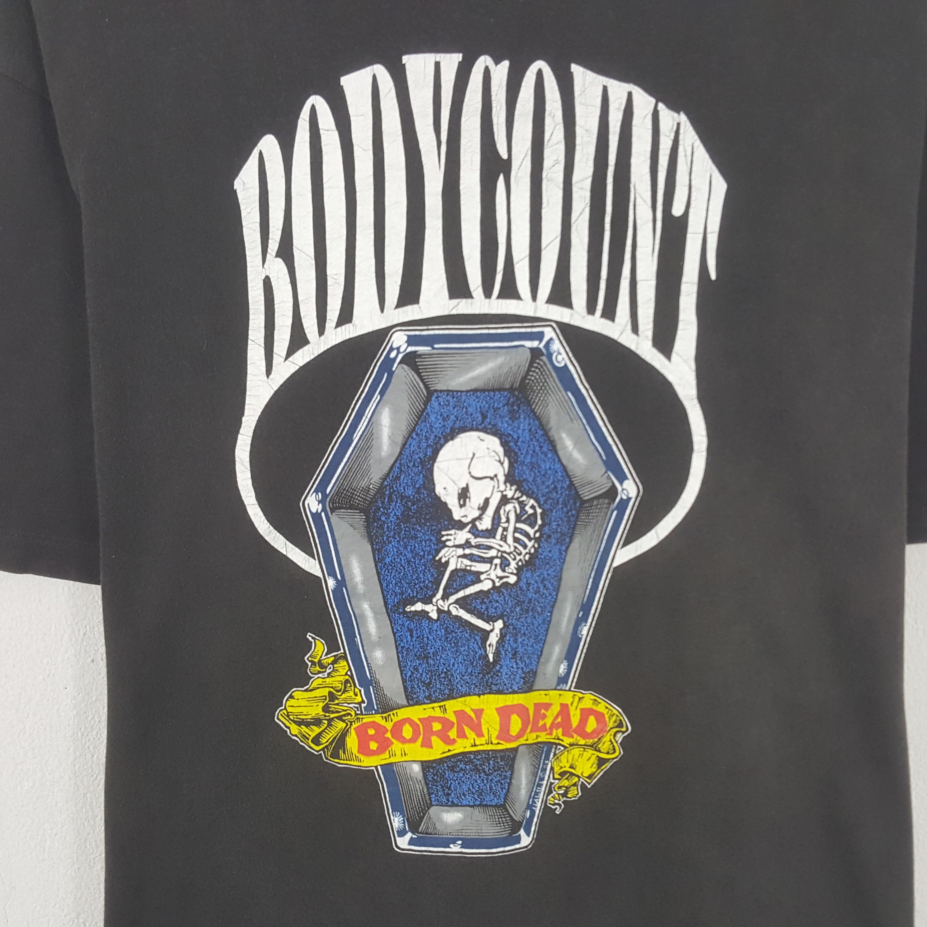 Band Tees Vintage Body Count Rock Band Tour 1993-1994 Tshirt Size US L / EU 52-54 / 3 - 2 Thumbnail