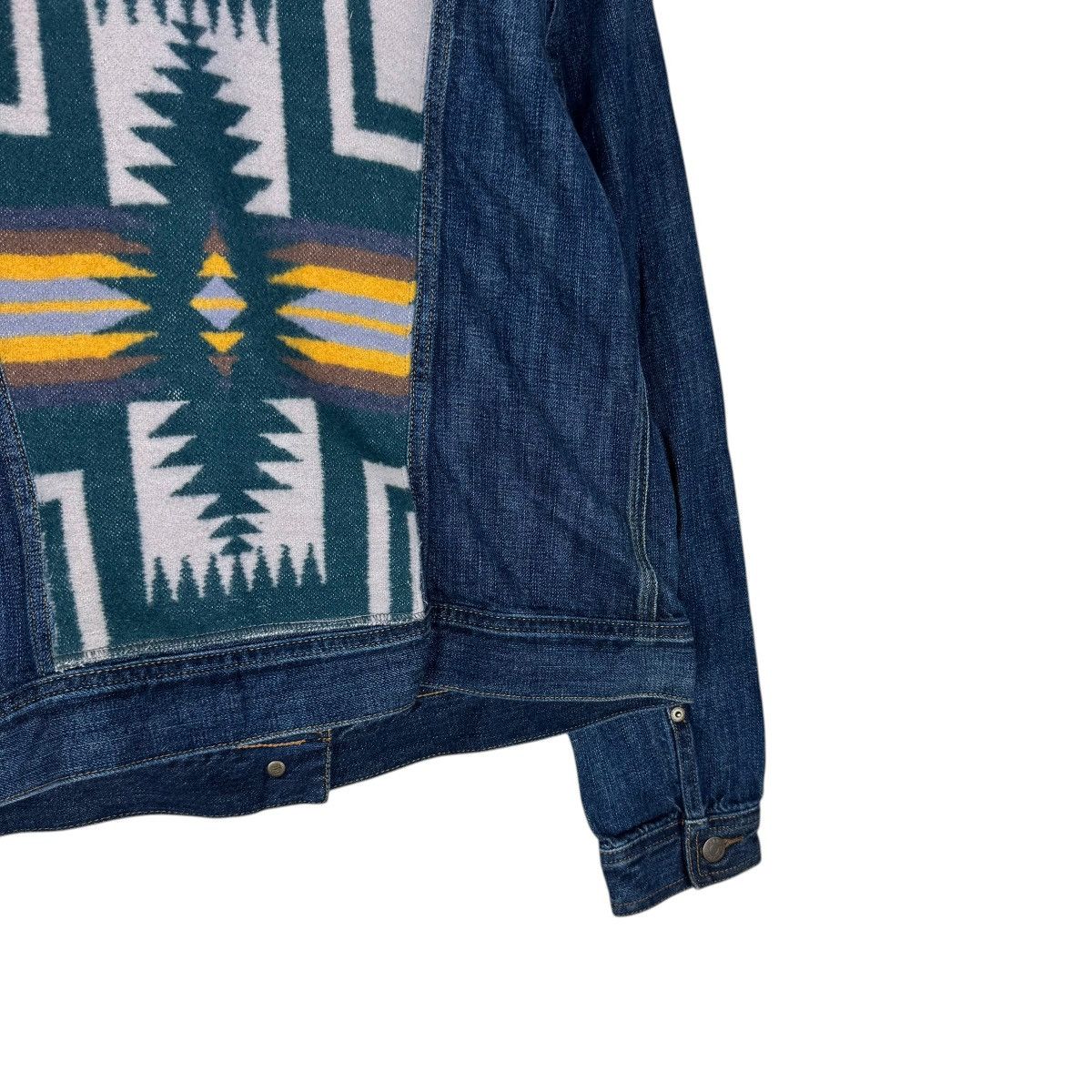 Lauren Ralph Lauren 🔥 LAUREN RL NATIVE DENIM CUSTOM JACKET Size L / US 10 / IT 46 - 10 Thumbnail