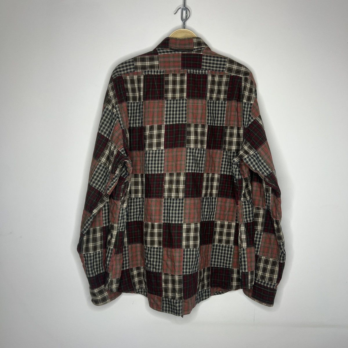 Polo Ralph Lauren Vintage polo Ralph Lauren flannel patchwork shirt checkered Size US XXL / EU 58 / 5 - 9 Thumbnail