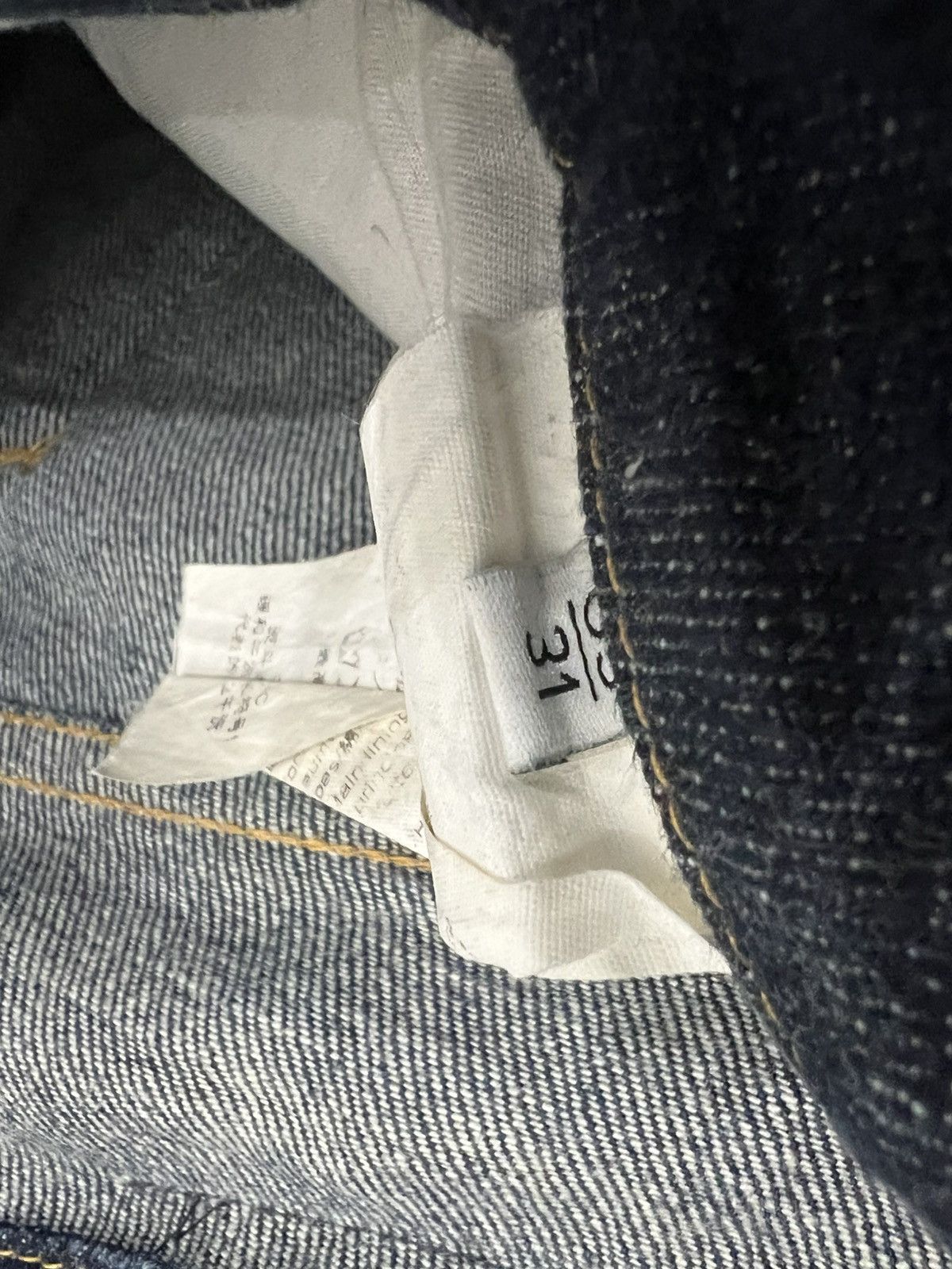 Kenzo Kenzo Blue Denim Reversible Cuffed Jeans Size US 31 - 5 Thumbnail