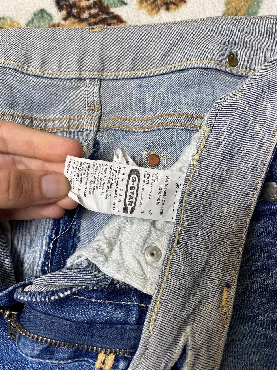 G-Star Y2K Vintage G-Star Raw jeans shorts logo Size US 30 / EU 46 - 13 Thumbnail