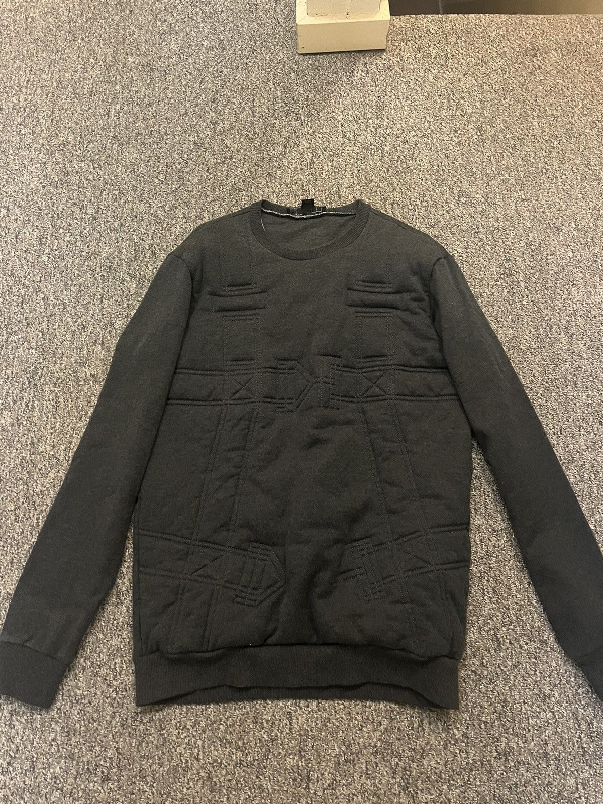 Yohji Yamamoto Y3 parachute embroidered sweater Size US M / EU 48-50 / 2 - 1 Thumbnail