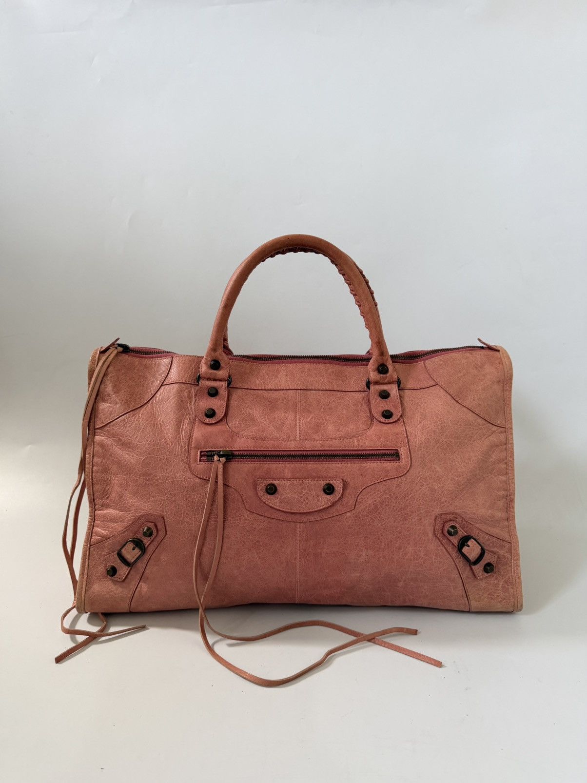 Balenciaga 2000’s Balenciaga Pinkish Classic Work Bag Size ONE SIZE - 1 Thumbnail