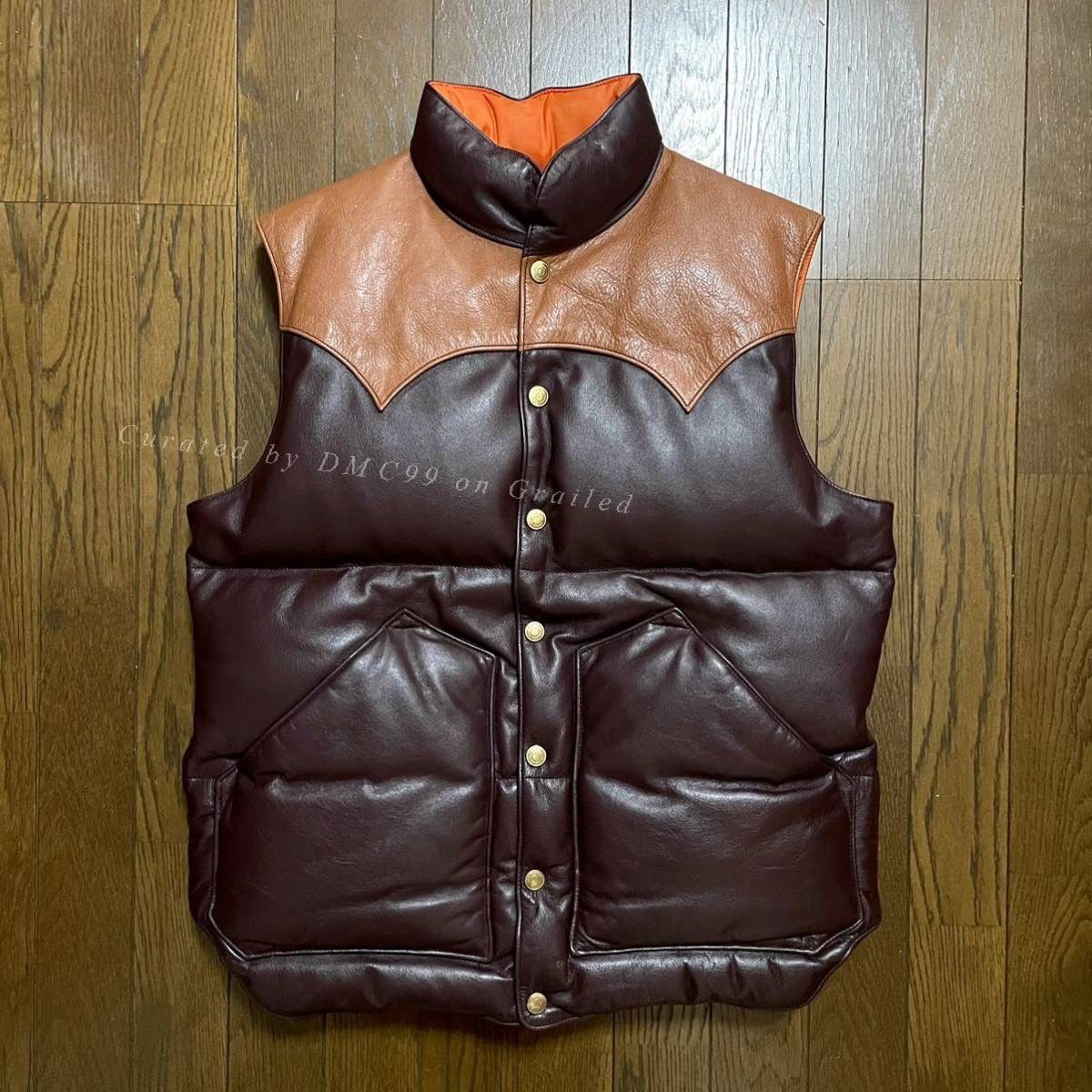 Rainbow Country Rainbow Country Leather Down Vest M Size US M / EU 48-50 / 2 - 1 Thumbnail